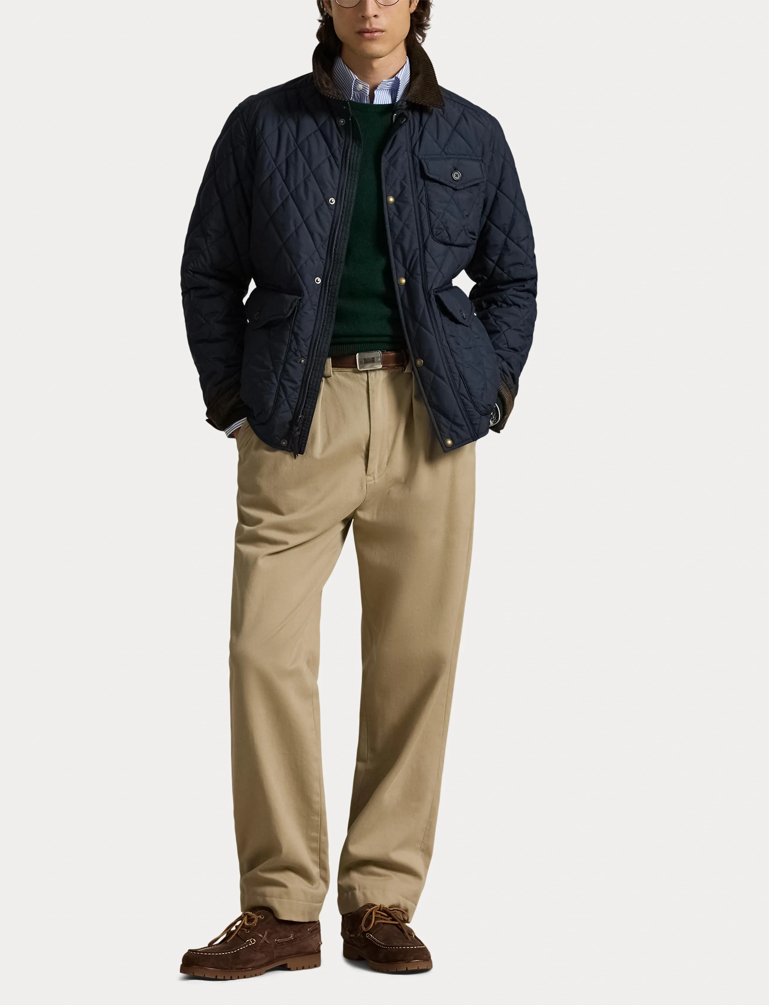 Polo Ralph Lauren - 30D POLYESTER PW-BEATON JKT - stepētas virsjakas - college navy fa22 - 4
