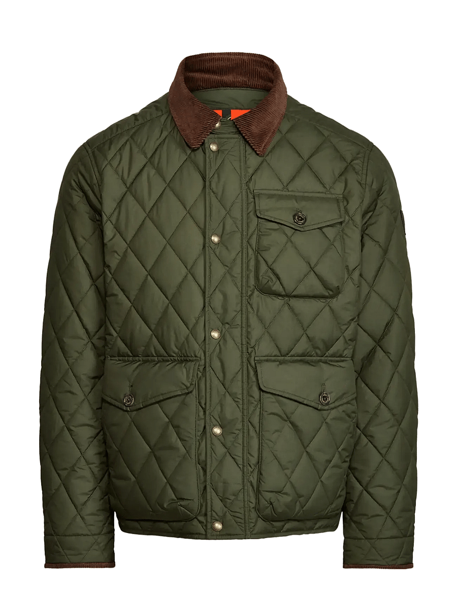 Polo Ralph Lauren - The Beaton Quilted Jacket - quilted jackets - company olive - 1
