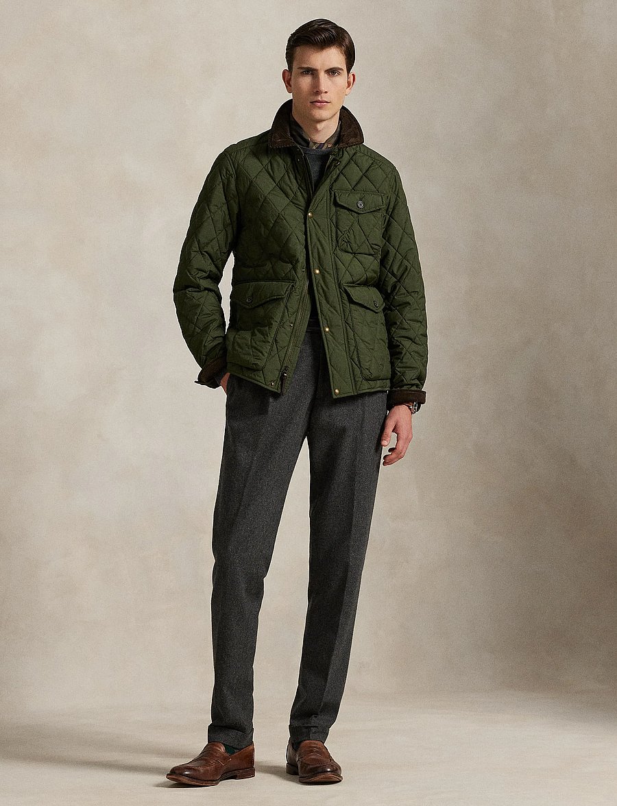 Polo Ralph Lauren - The Beaton Quilted Jacket - quilted jackets - company olive - 0