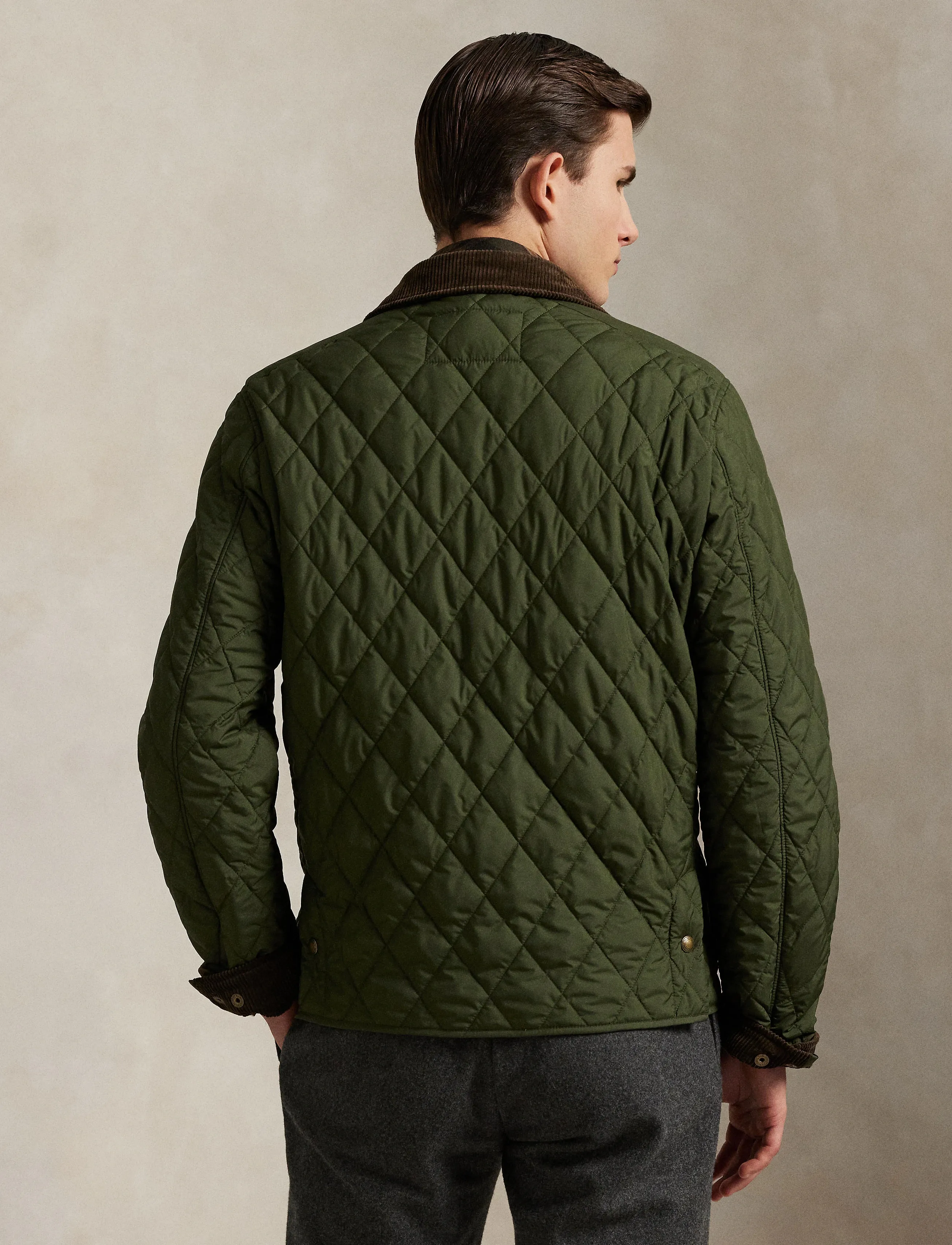 Polo Ralph Lauren - 30D POLYESTER PW-BEATON JKT - tepitud jakid - company olive - 2