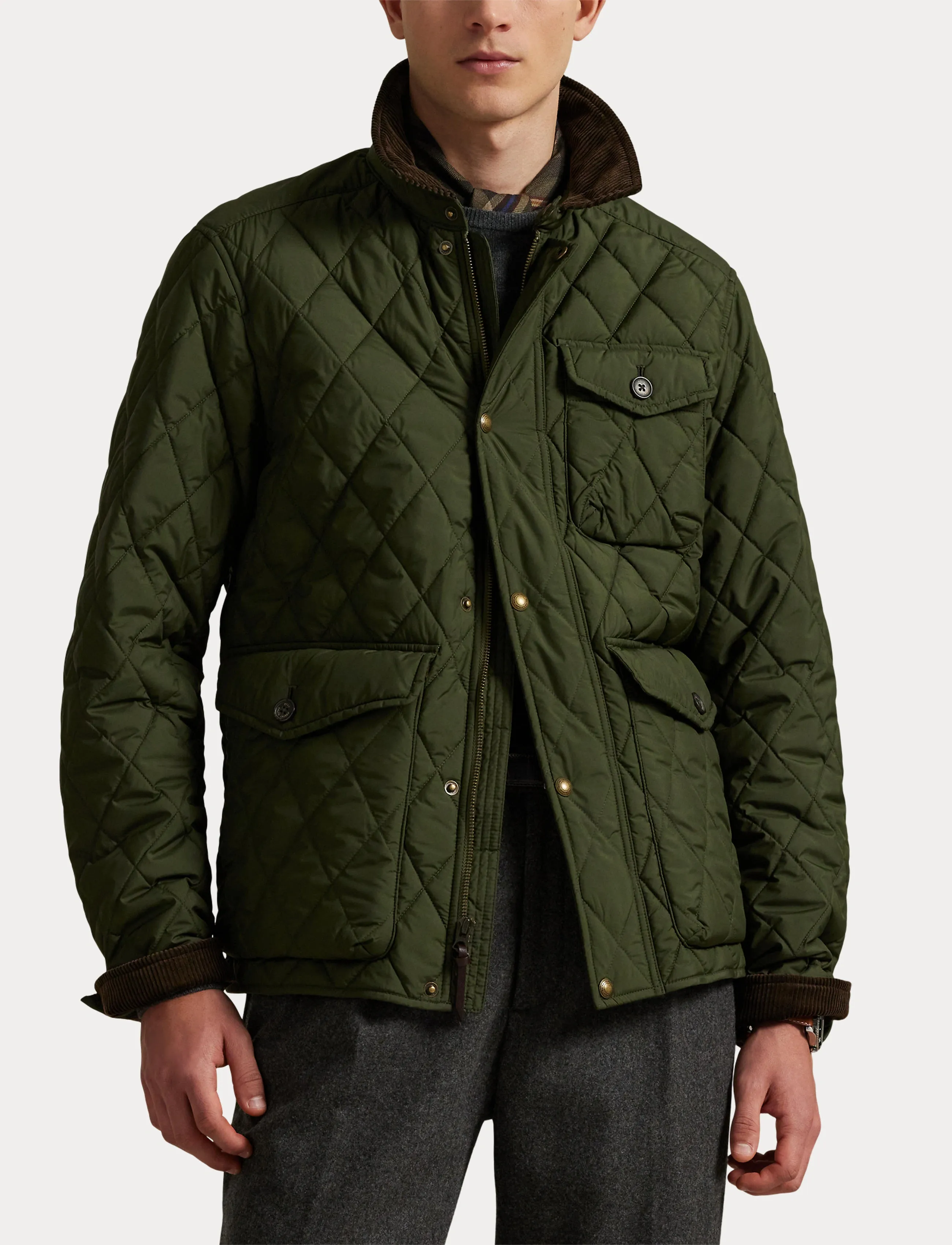 Polo Ralph Lauren - 30D POLYESTER PW-BEATON JKT - tepitud jakid - company olive - 5