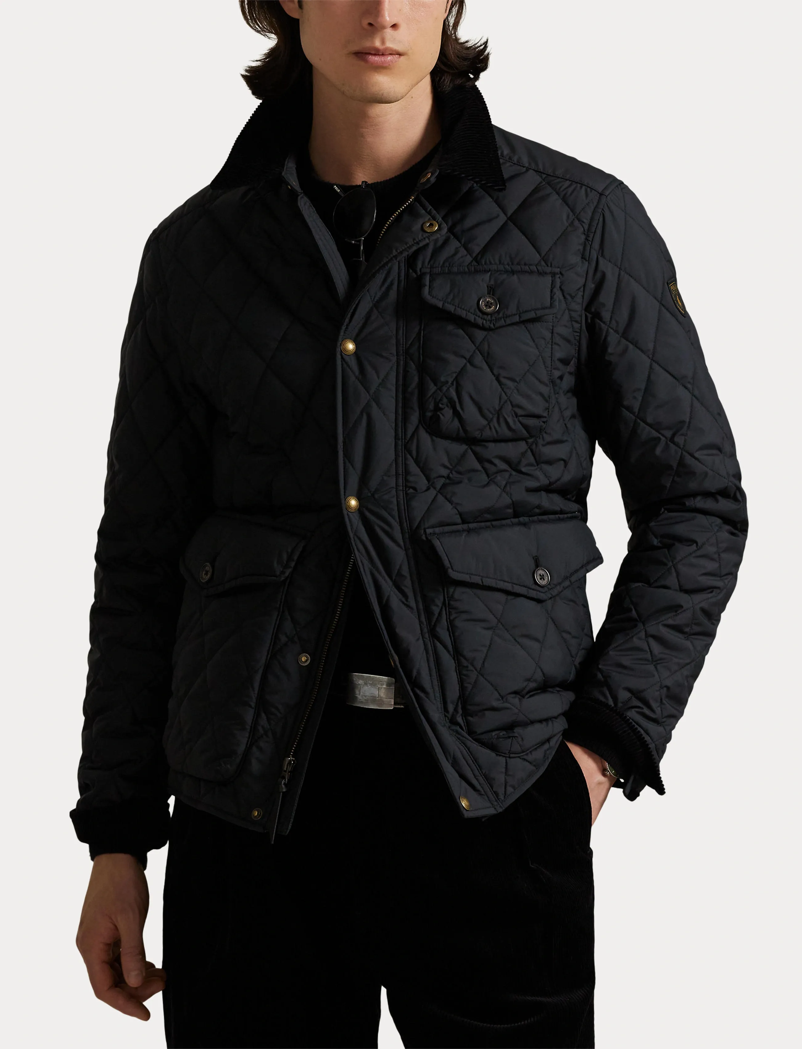 Polo Ralph Lauren - 30D POLYESTER PW-BEATON JKT - quilted jackets - polo black - 5