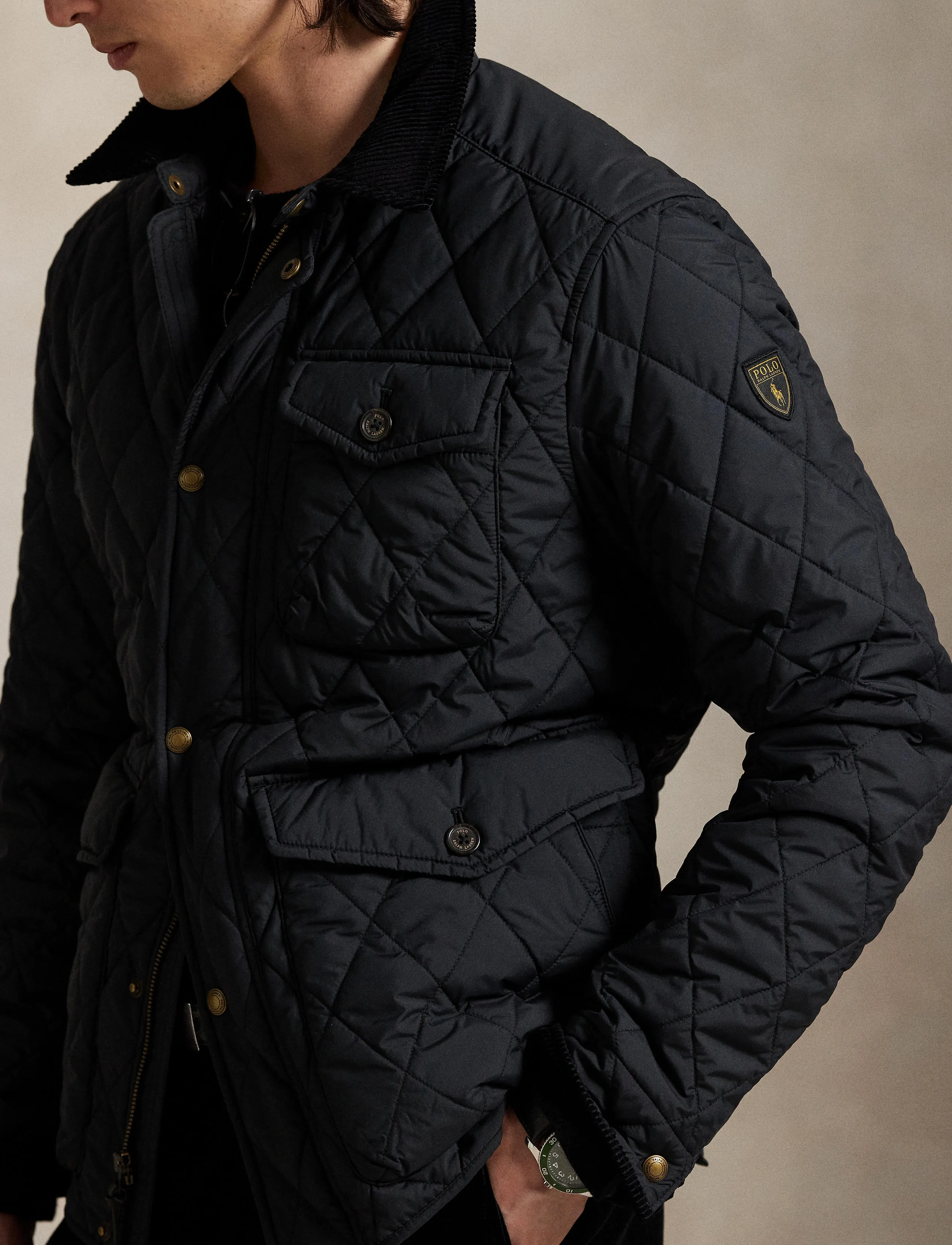 Polo Ralph Lauren Beaton quiltad jacka herr – bild 10