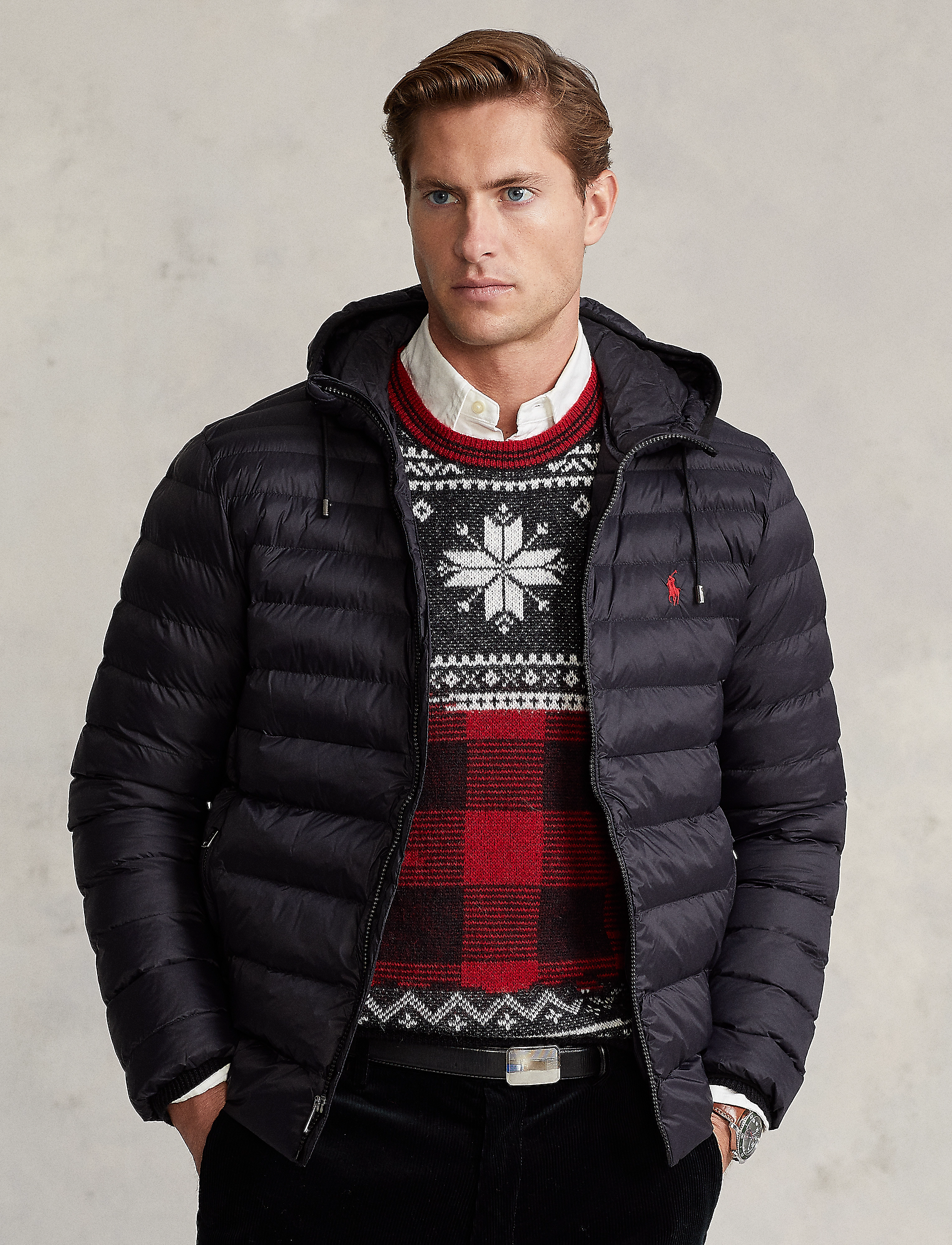 Polo Ralph Lauren - The Packable Hooded Jacket - polo black - 2