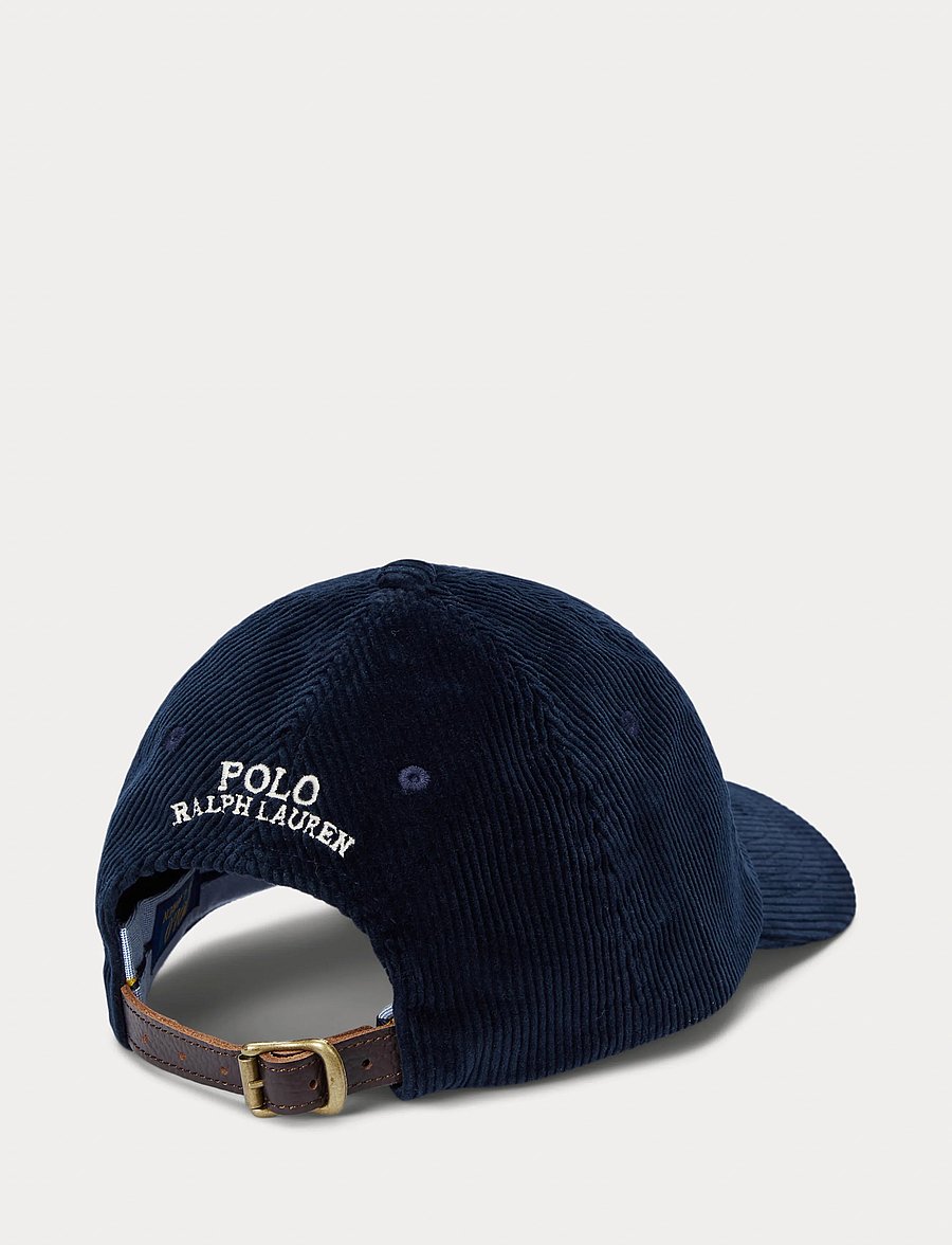 Polo Ralph Lauren - Corduroy Ball Cap - aviator navy - 0