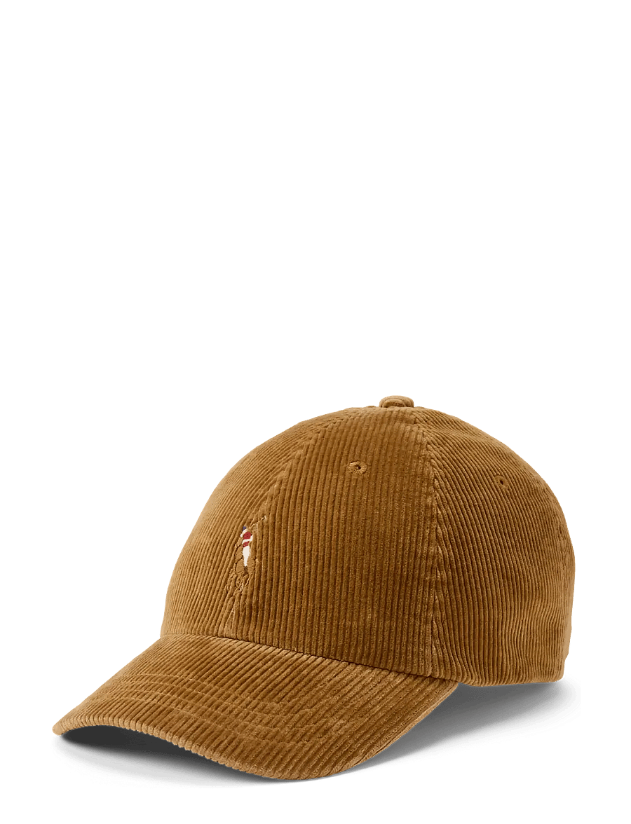 Polo Ralph Lauren - 10 WALE CORDUROY-CLS SPRT CAP - nokamütsid - golden brown - 0