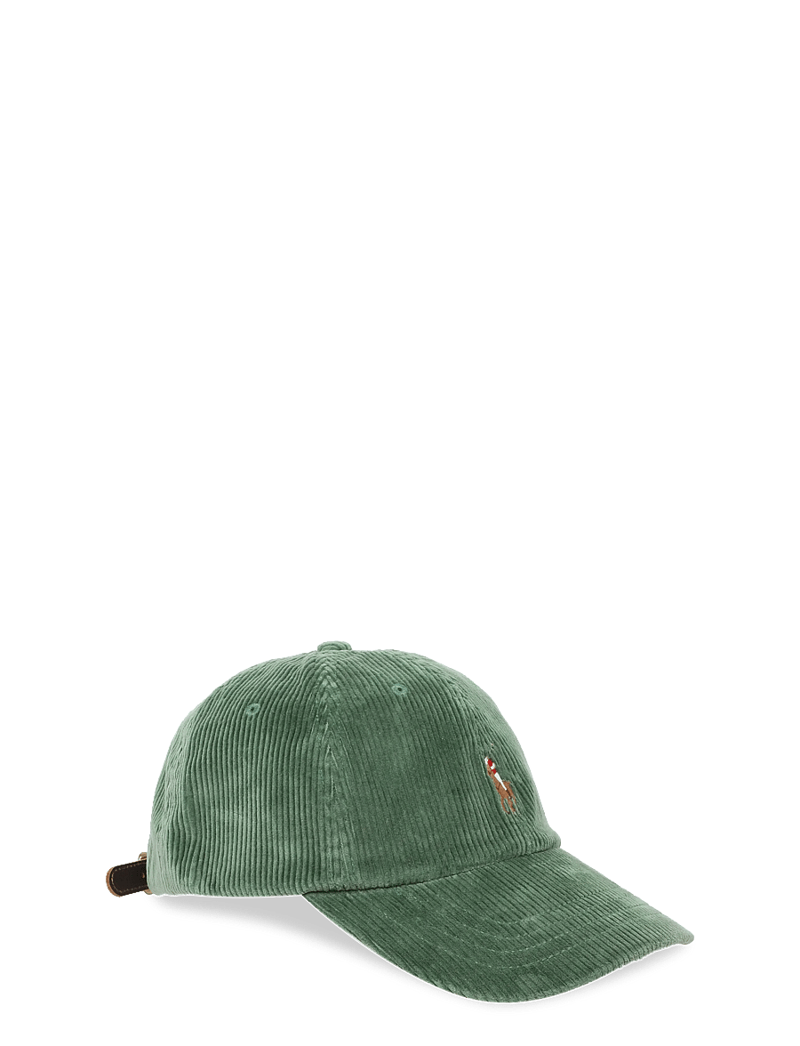 Polo Ralph Lauren - 10 WALE CORDUROY-CLS SPRT CAP - nokamütsid - meadow green - 0
