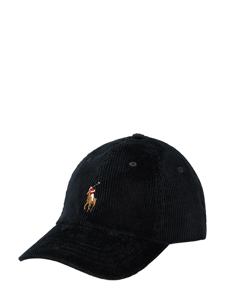 Polo Ralph Lauren - Corduroy Ball Cap - polo black - 1