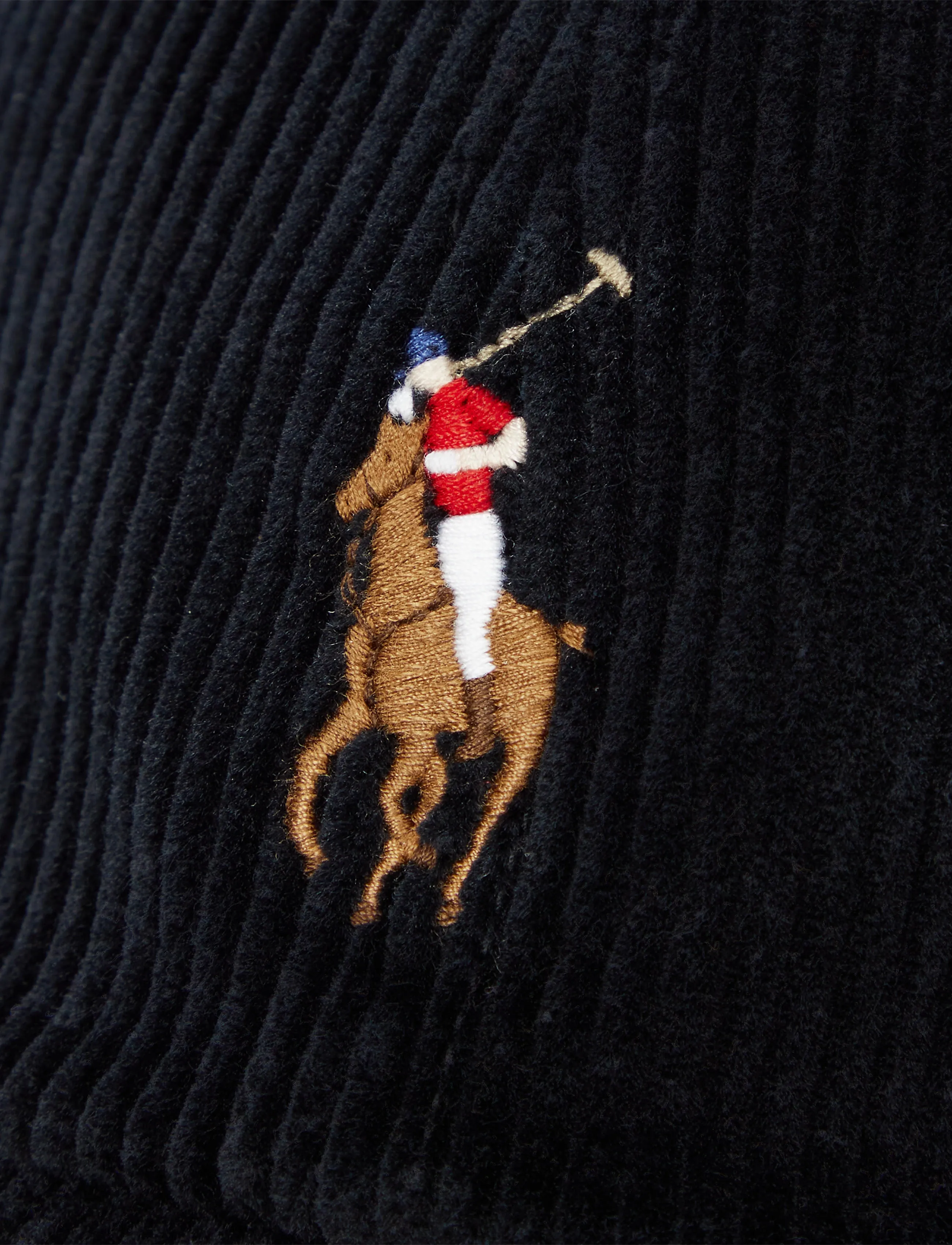 Polo Ralph Lauren - Corduroy Ball Cap - polo black - 3