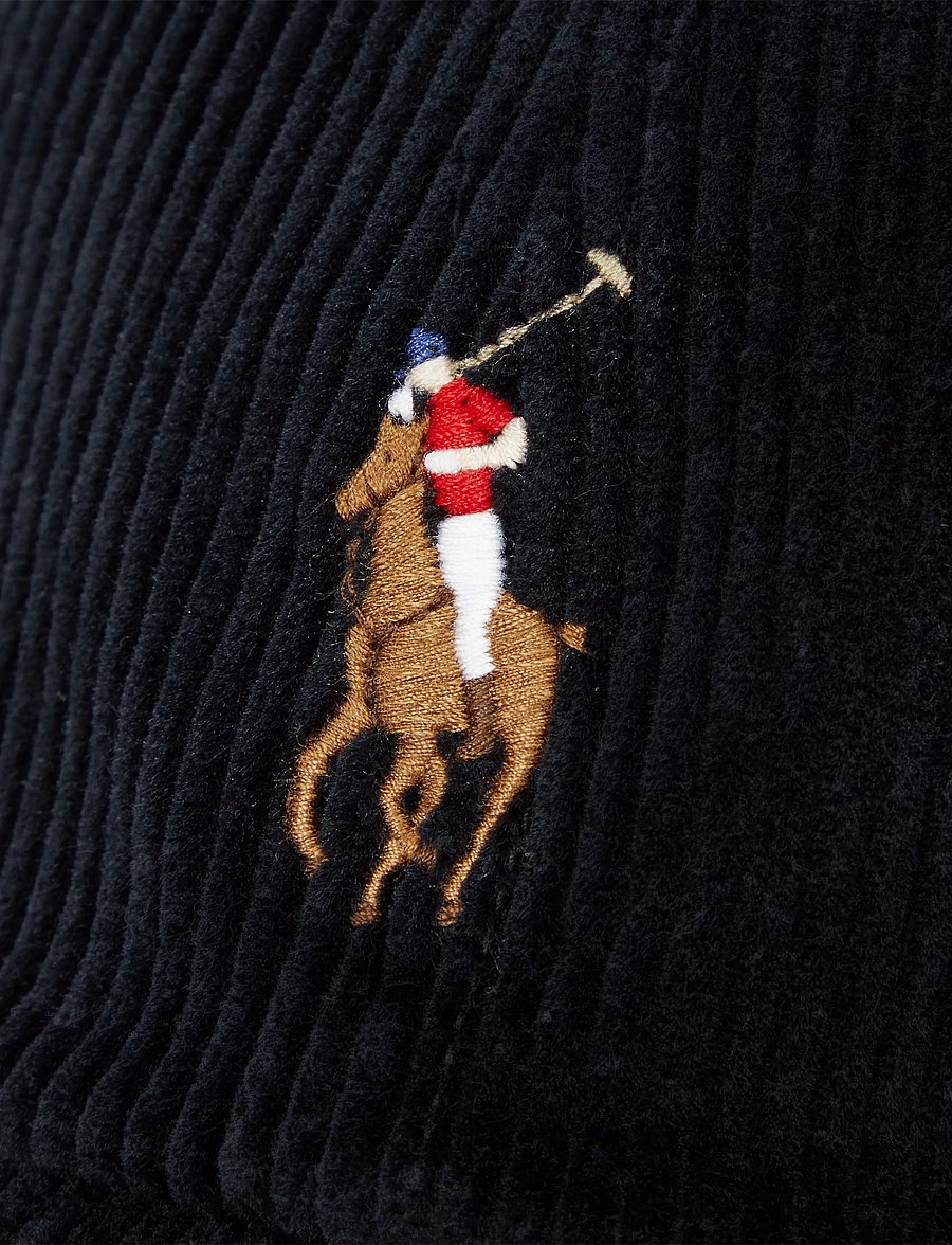 Polo Ralph Lauren - Corduroy Ball Cap - polo black - 3