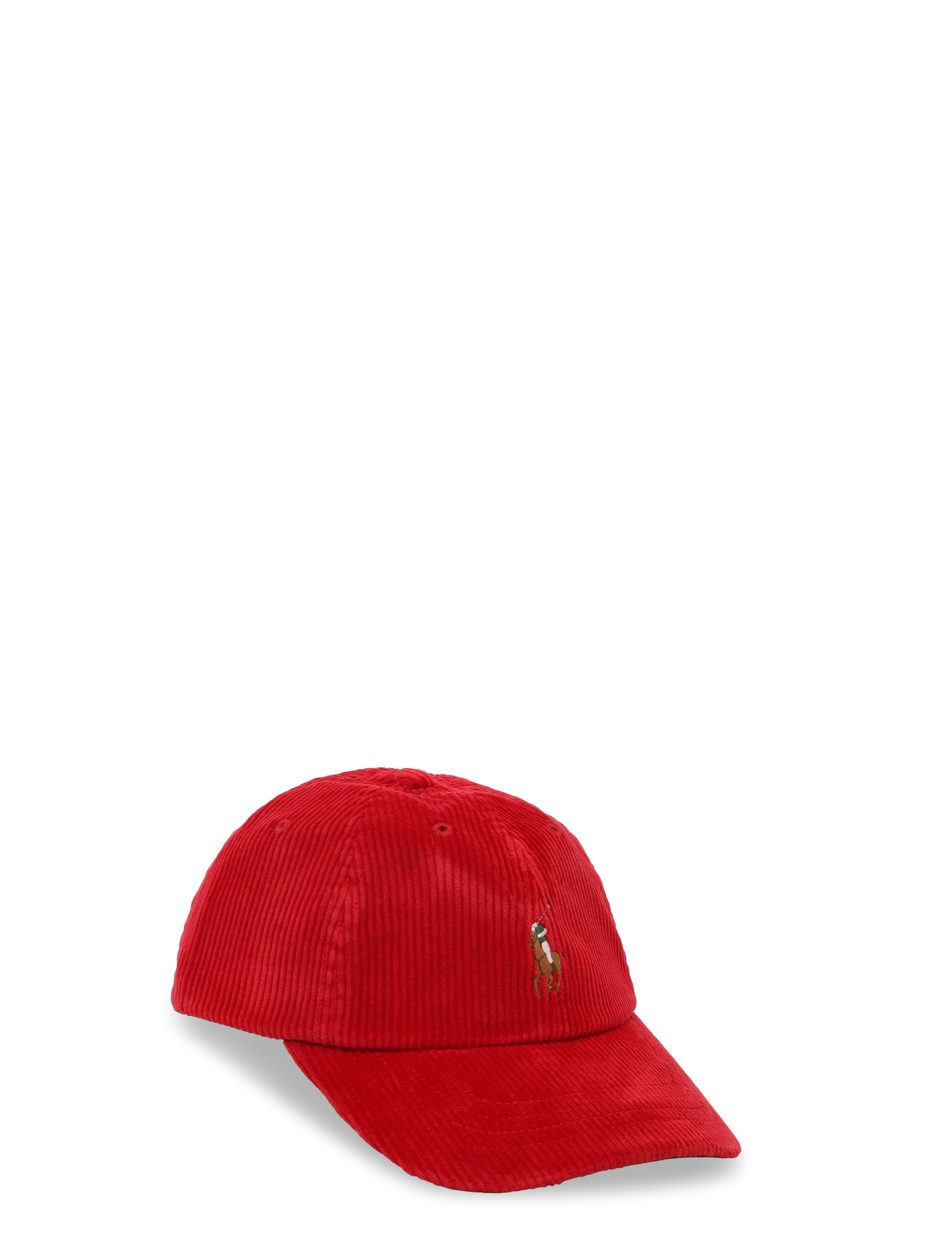 Polo Ralph Lauren 10 WALE CORDUROY-CLS SPRT CAP - Nokamütsid - RALPH RED / red