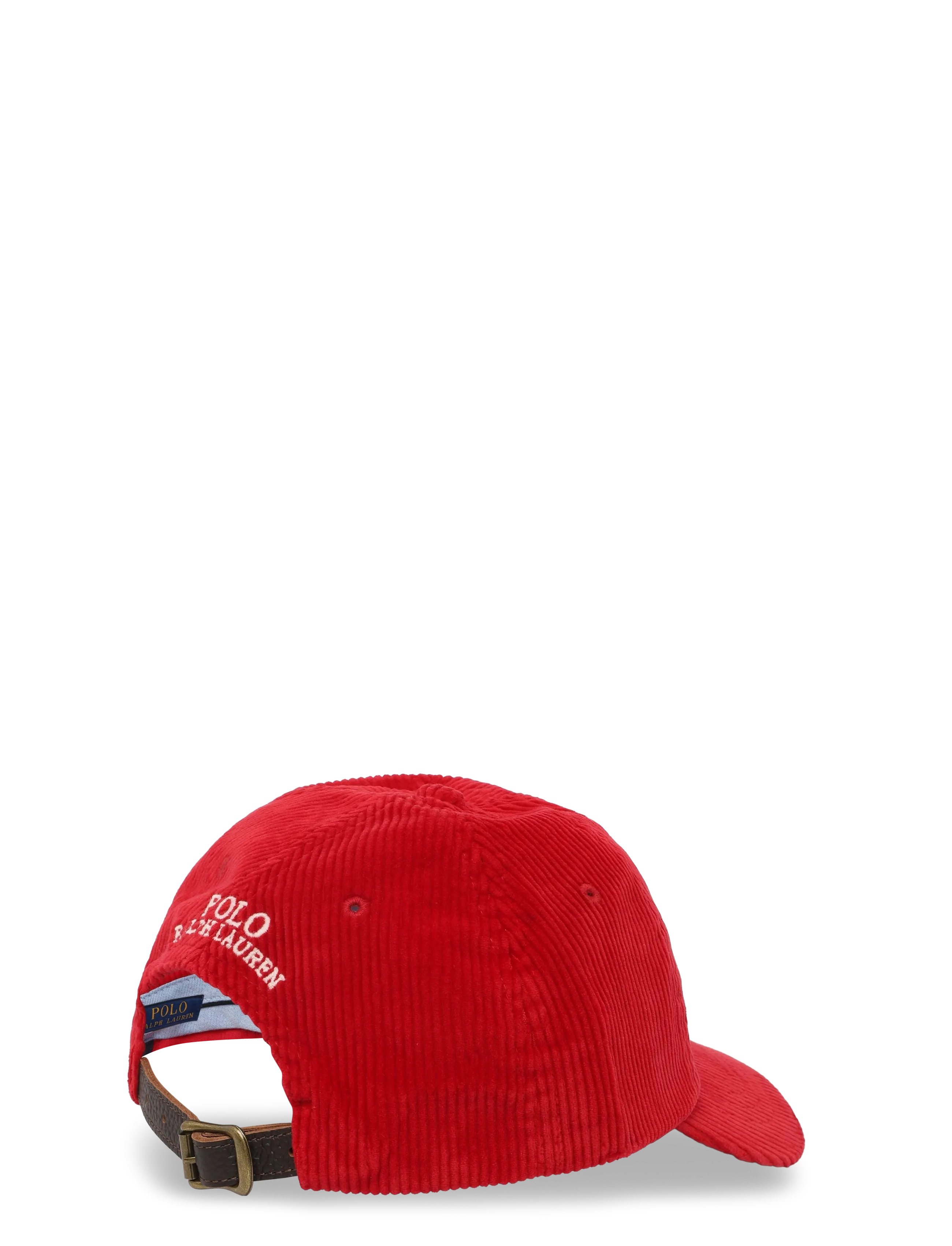 Polo Ralph Lauren - 10 WALE CORDUROY-CLS SPRT CAP - caps - ralph red - 1