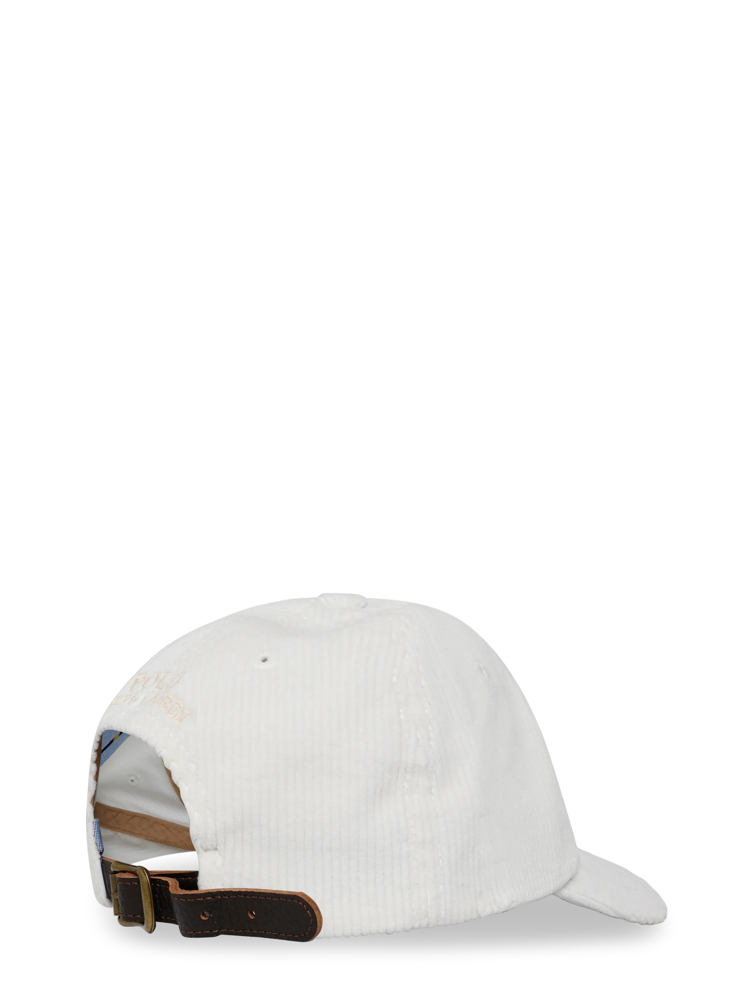 Polo Ralph Lauren - 10 WALE CORDUROY-CLS SPRT CAP - caps - warm white - 1