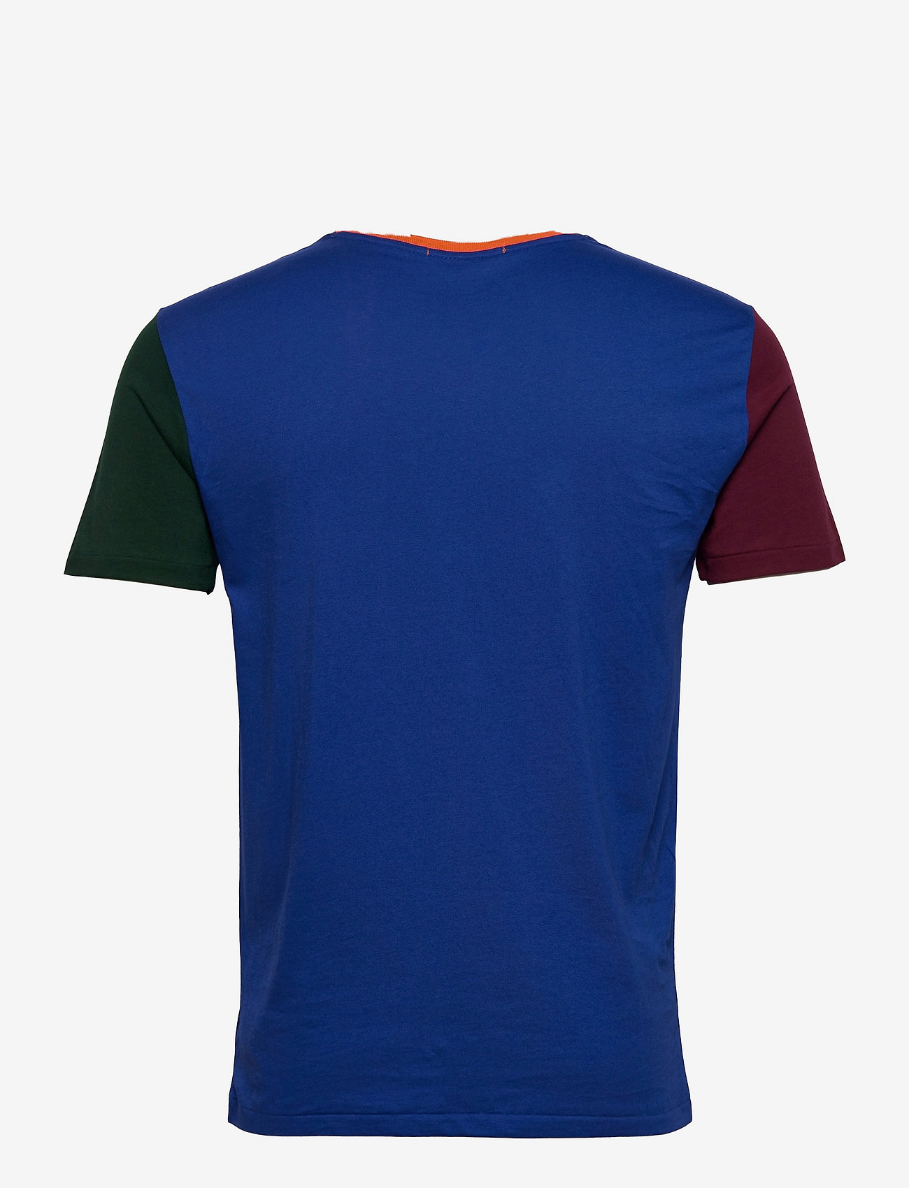 Polo Ralph Lauren - Custom Slim Color-Blocked Pocket T-Shirt - fall royal multi - 1