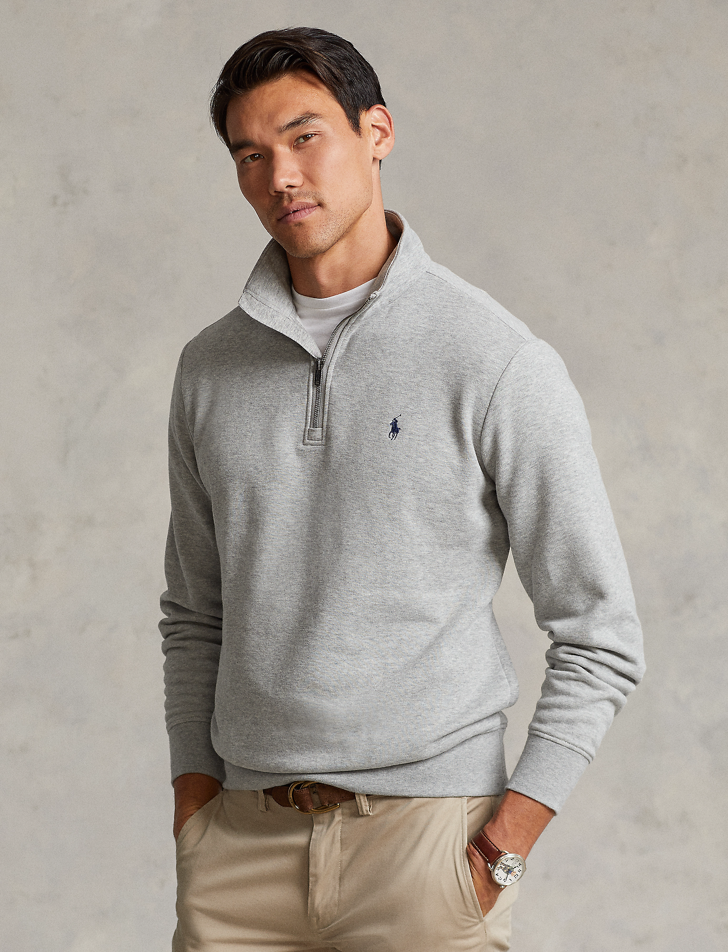 Polo Ralph Lauren - The RL Fleece Sweatshirt - andover heather - 2