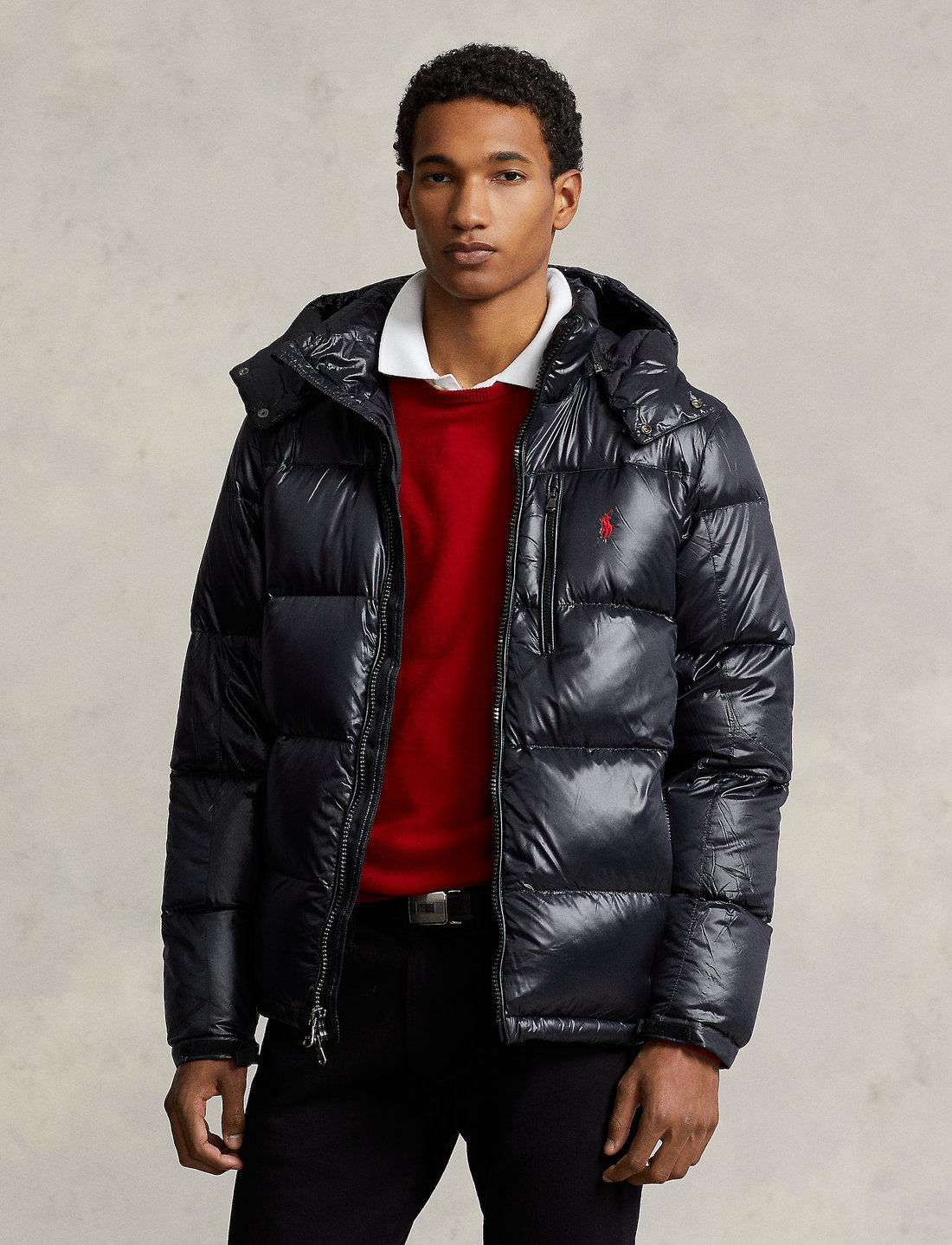Mens ralph lauren padded jacket hotsell