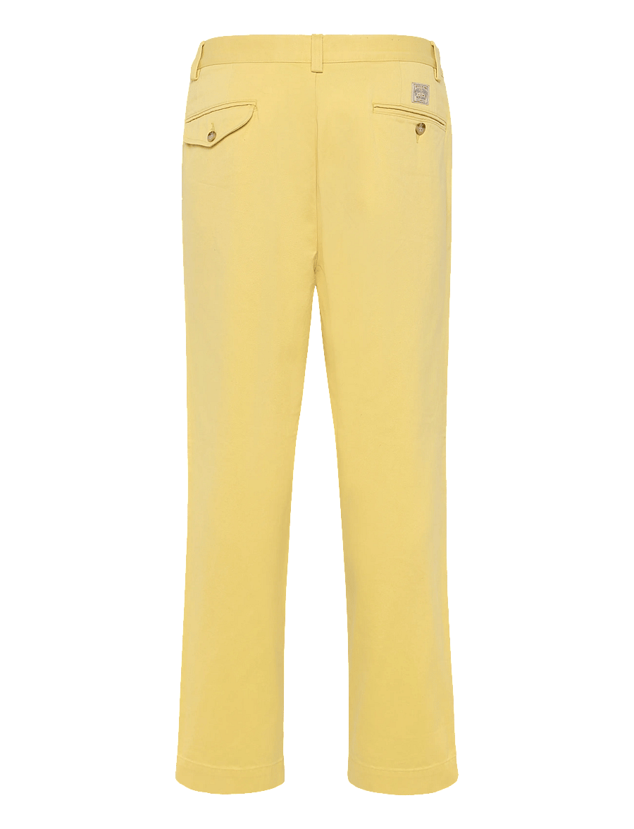 Polo Ralph Lauren - Whitman Relaxed Fit Pleated Chino Pant - chinos - corn yellow - 1