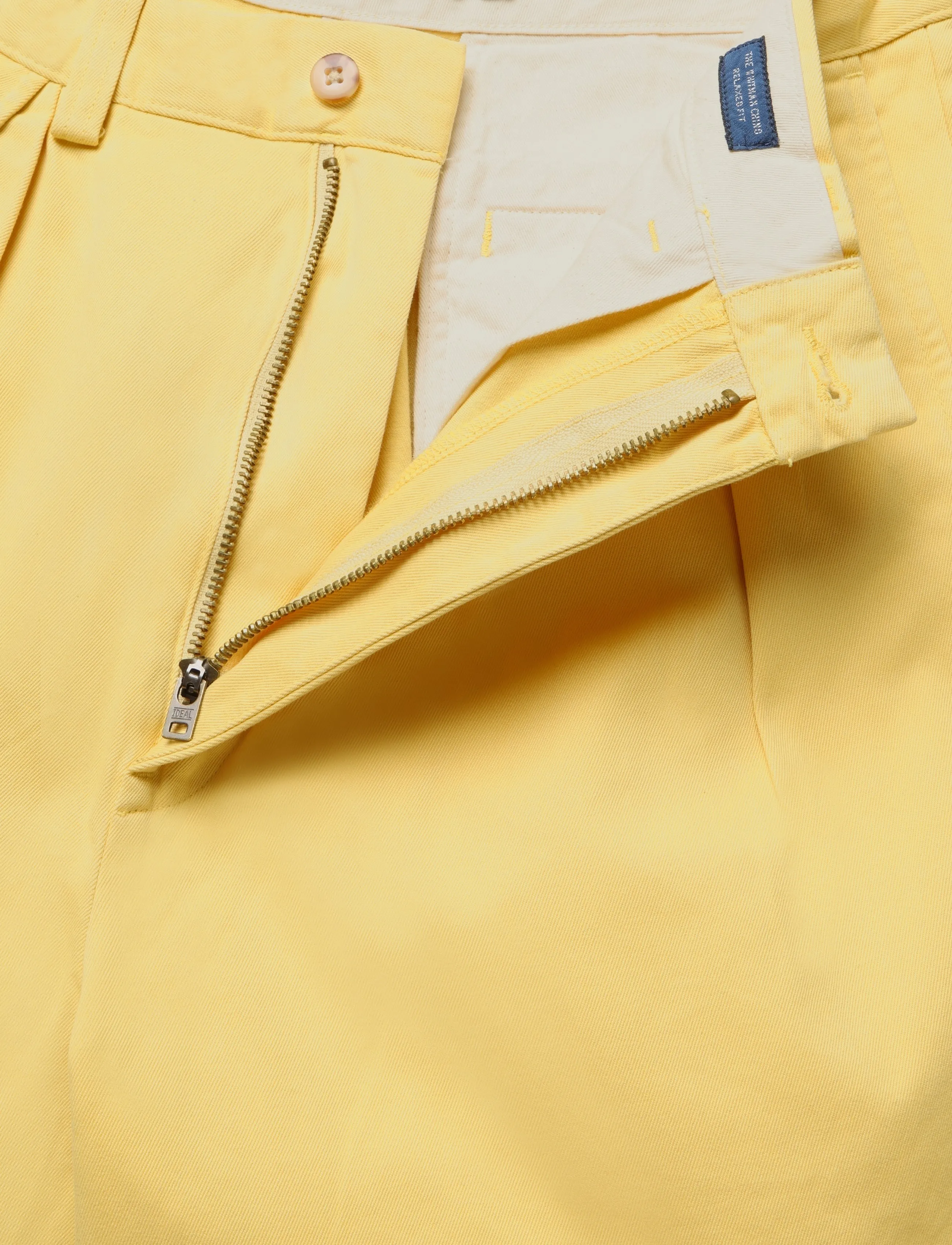 Polo Ralph Lauren - Whitman Relaxed Fit Pleated Chino Pant - chinos - corn yellow - 3