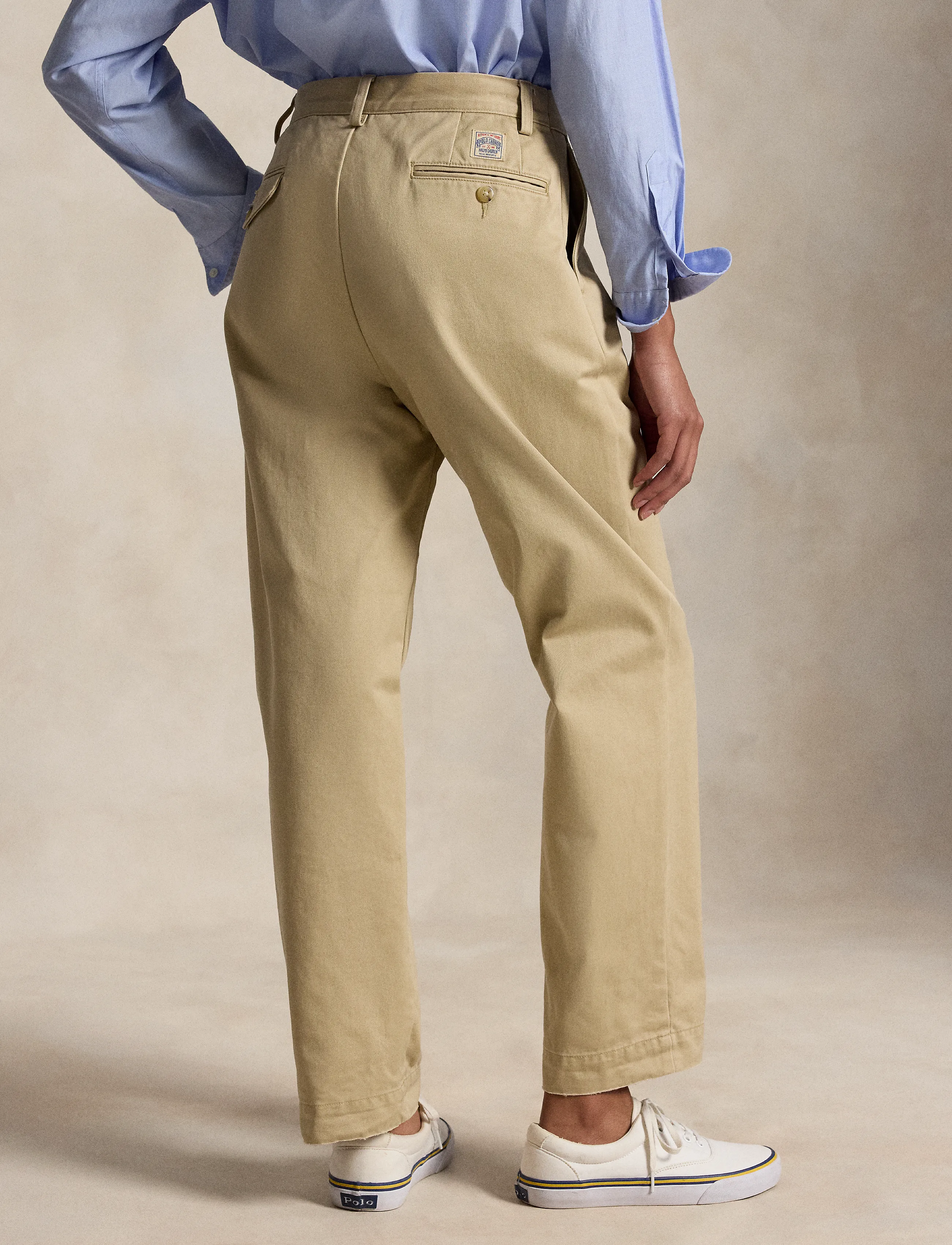 Polo Ralph Lauren - Whitman Relaxed Fit Pleated Chino Pant - chinos - rl khaki - 3