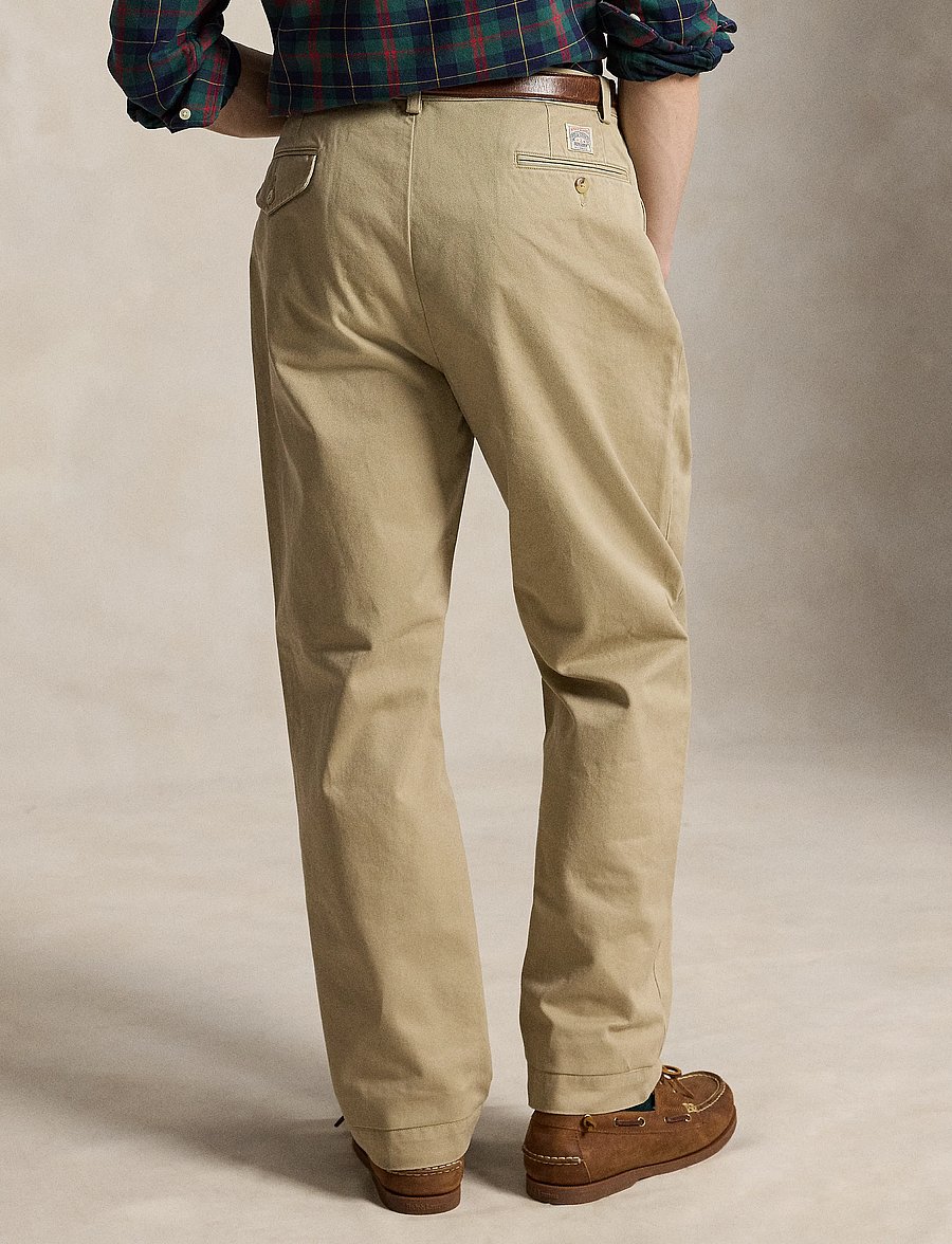 Polo Ralph Lauren - Whitman Relaxed Fit Pleated Chino Pant - chinos - rl khaki - 4