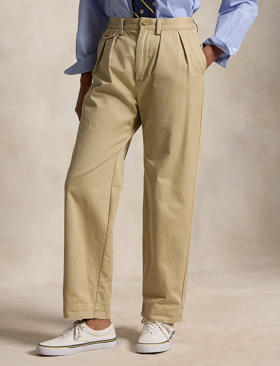 Polo Ralph Lauren - Whitman Relaxed Fit Pleated Chino Pant - chinos - rl khaki - 5