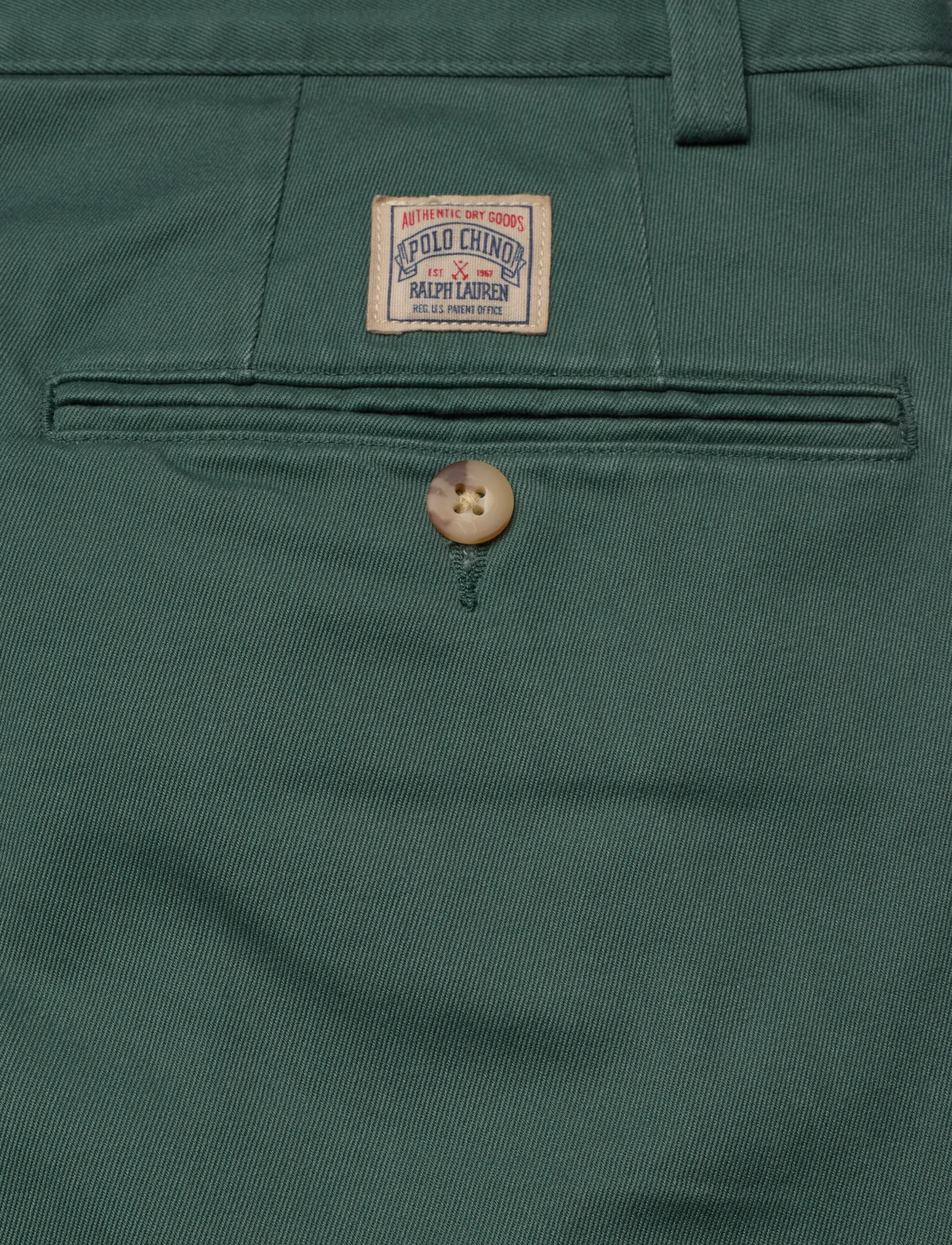 Polo Ralph Lauren - 30/2 TWILL-WHITMAN PLEATED CHNO - chino-buxur - washed charter gr - 4