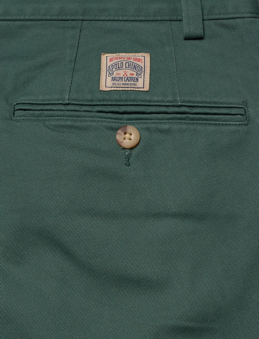 Polo Ralph Lauren - Whitman Relaxed Fit Pleated Chino Pant - chinos - washed charter gr - 4