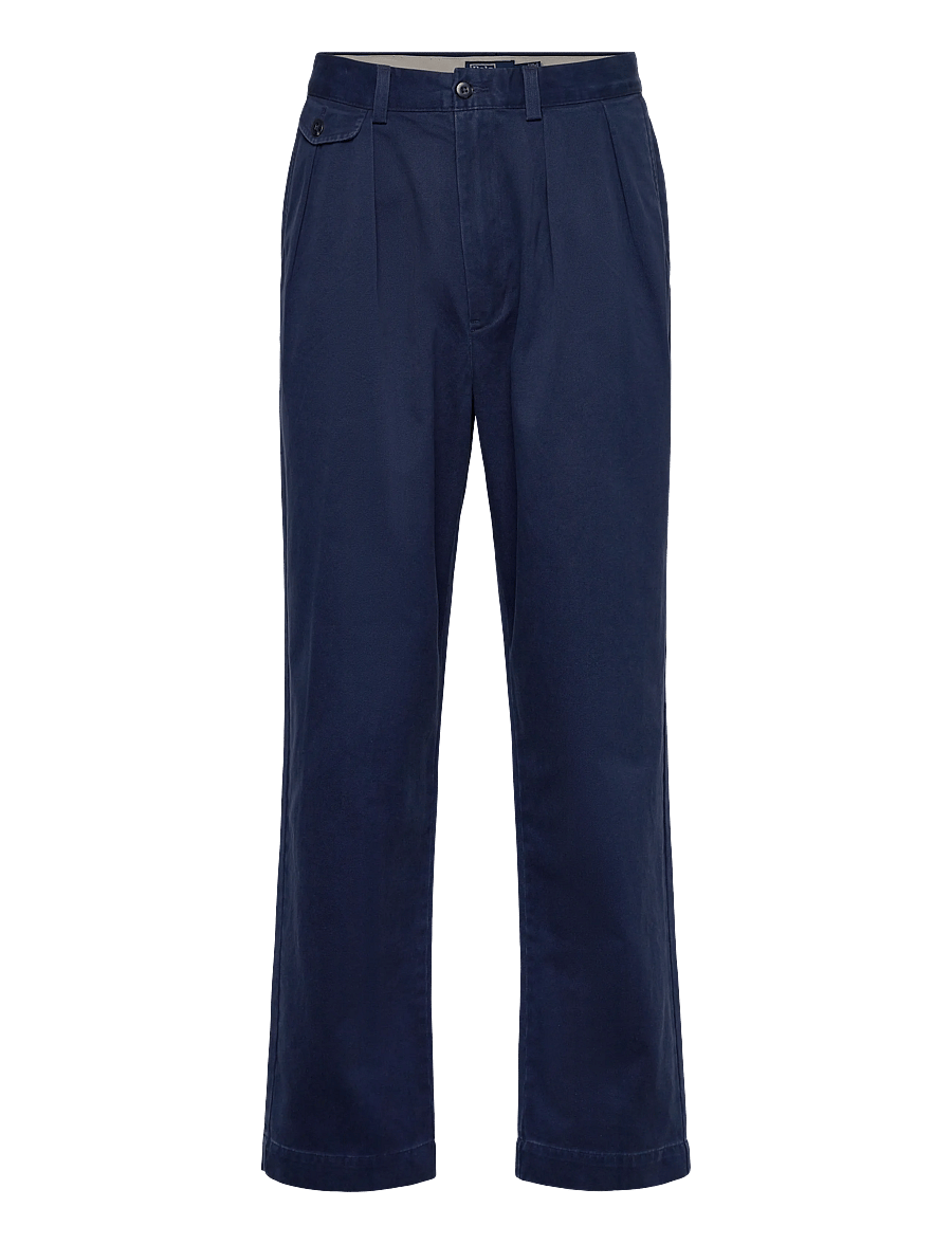 Polo Ralph Lauren - Whitman Relaxed Fit Pleated Chino Pant - chinos - washed newport na - 0