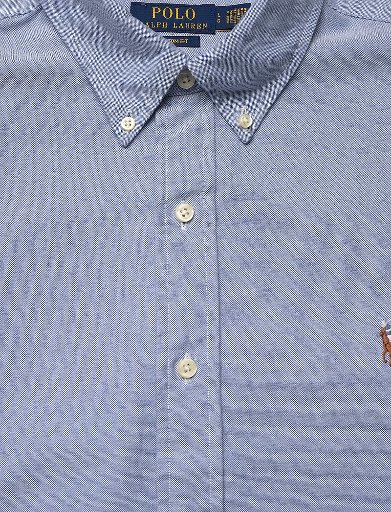 Polo Ralph Lauren - Custom Fit Oxford Shirt - kurzarmhemden - bsr blue - 2