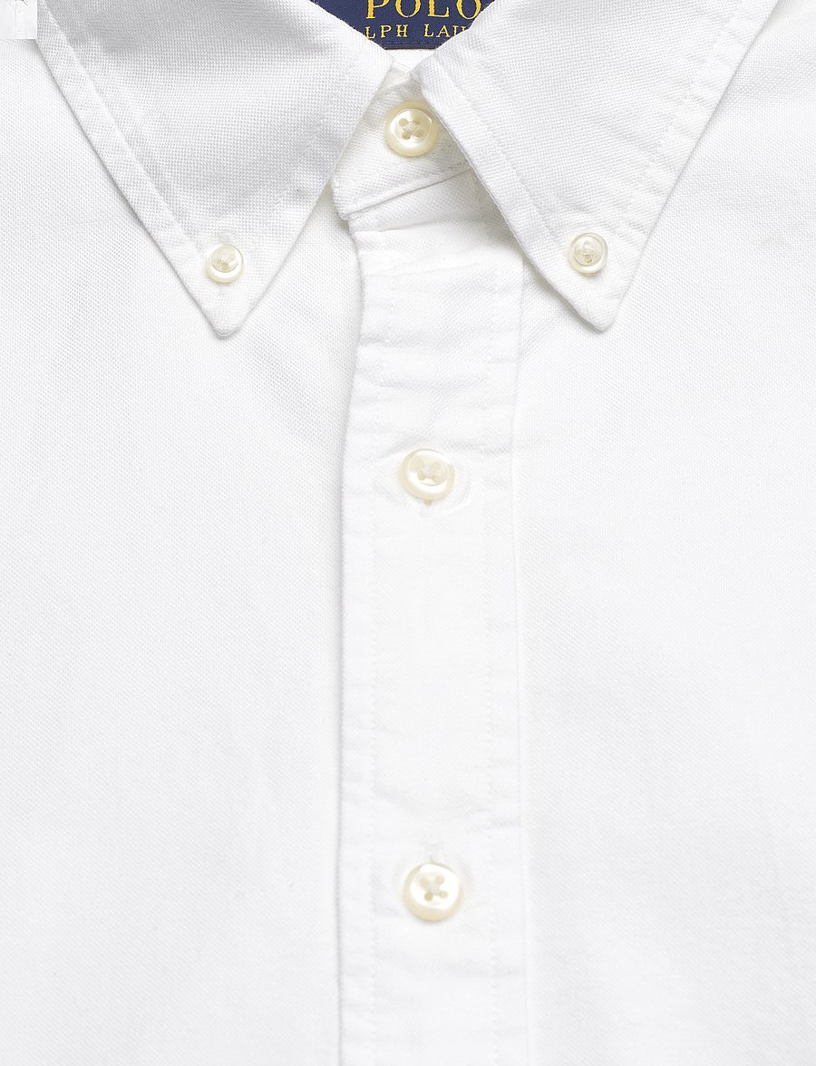 Polo Ralph Lauren - CLASSIC OXFORD-CUBDPPCSSS - kurzarmhemden - bsr white - 2