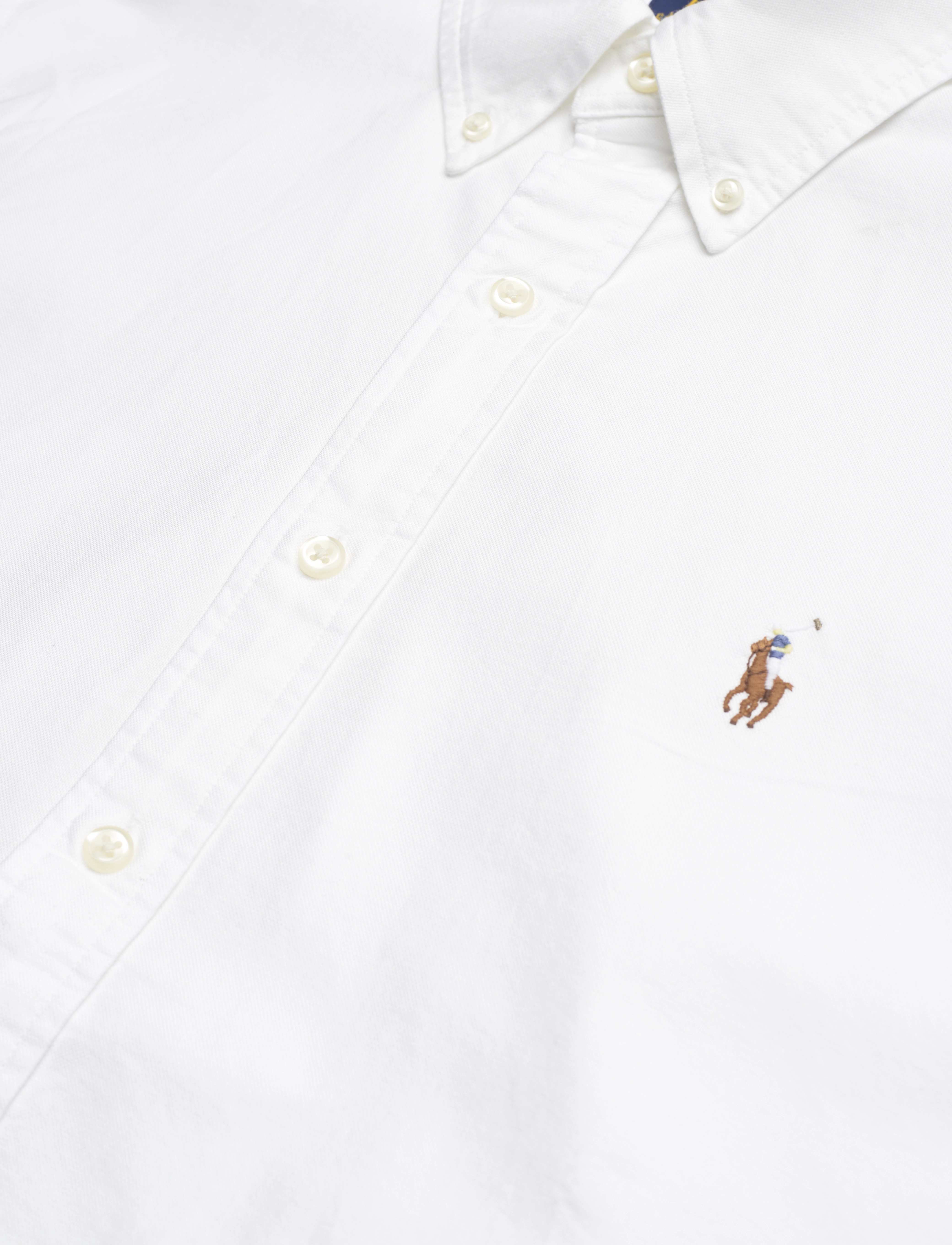 Polo Ralph Lauren - CLASSIC OXFORD-CUBDPPCSSS - kortærmede skjorter - bsr white - 3