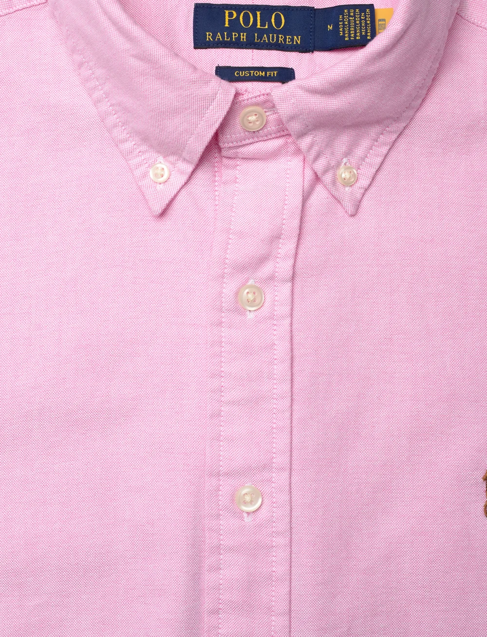 Polo Ralph Lauren - Custom Fit Oxford Shirt - lühikeste varrukatega särgid - new rose - 2