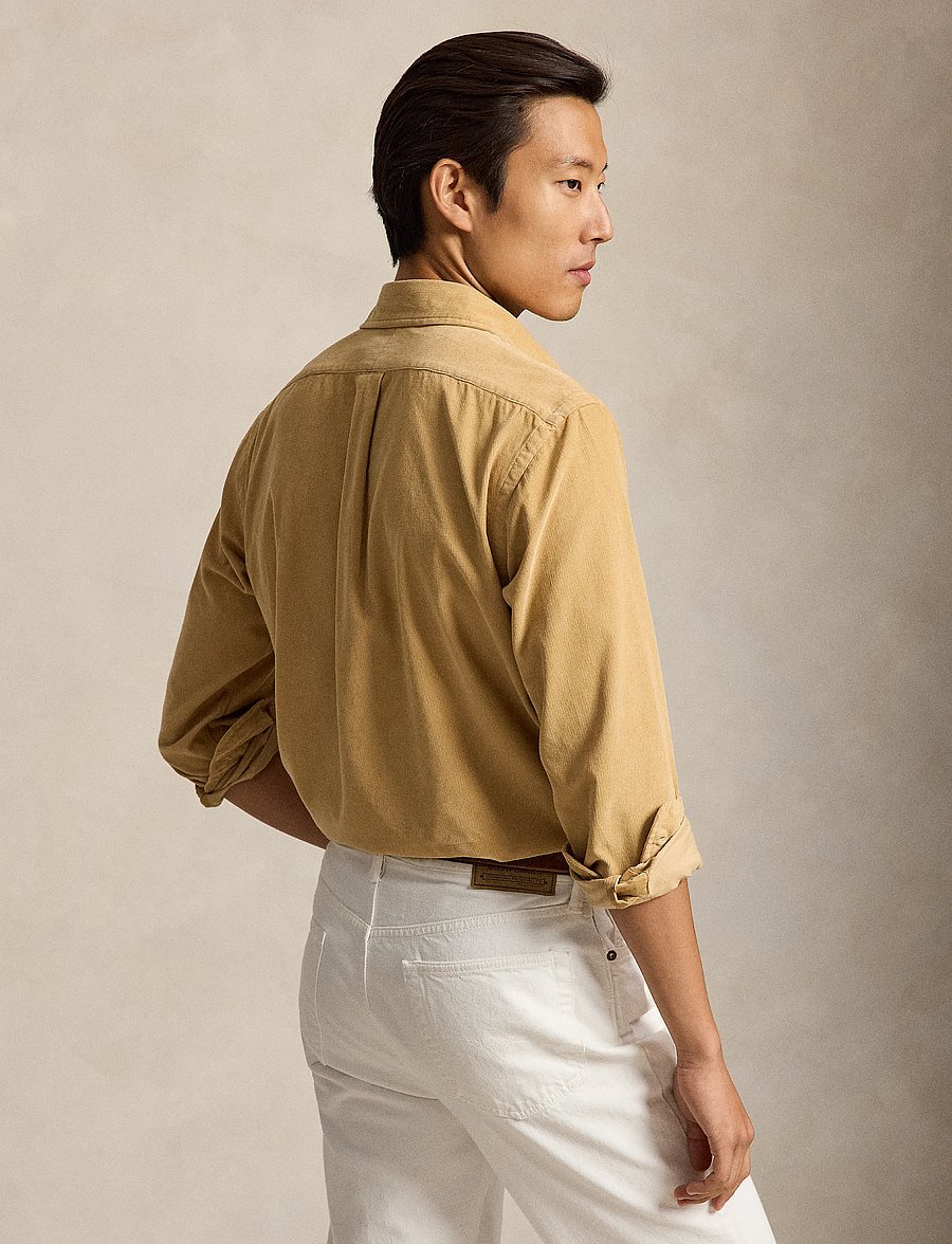 Polo Ralph Lauren - Custom Fit Corduroy Shirt - cordhemden - classic camel - 3