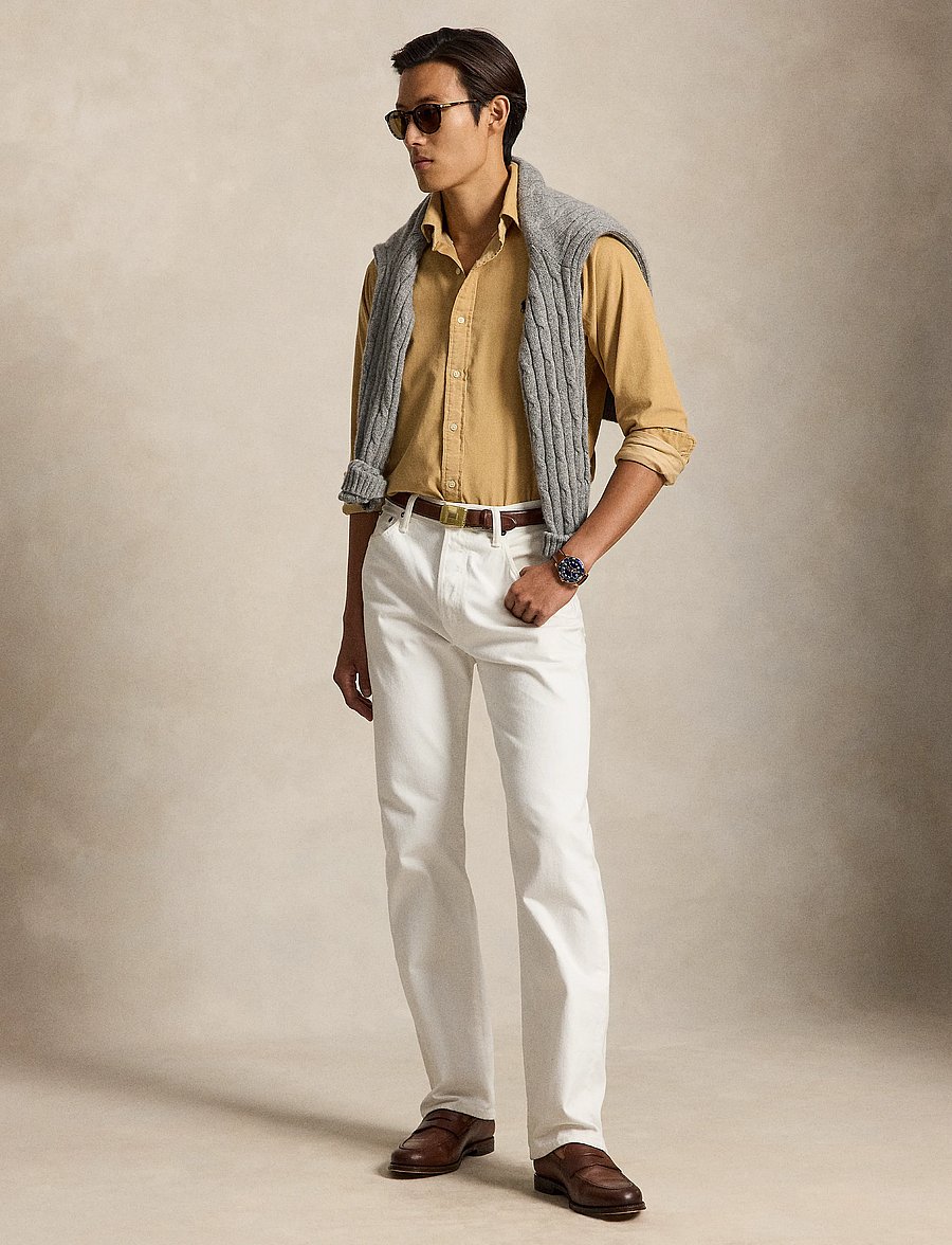 Polo Ralph Lauren - Custom Fit Corduroy Shirt - cordhemden - classic camel - 4