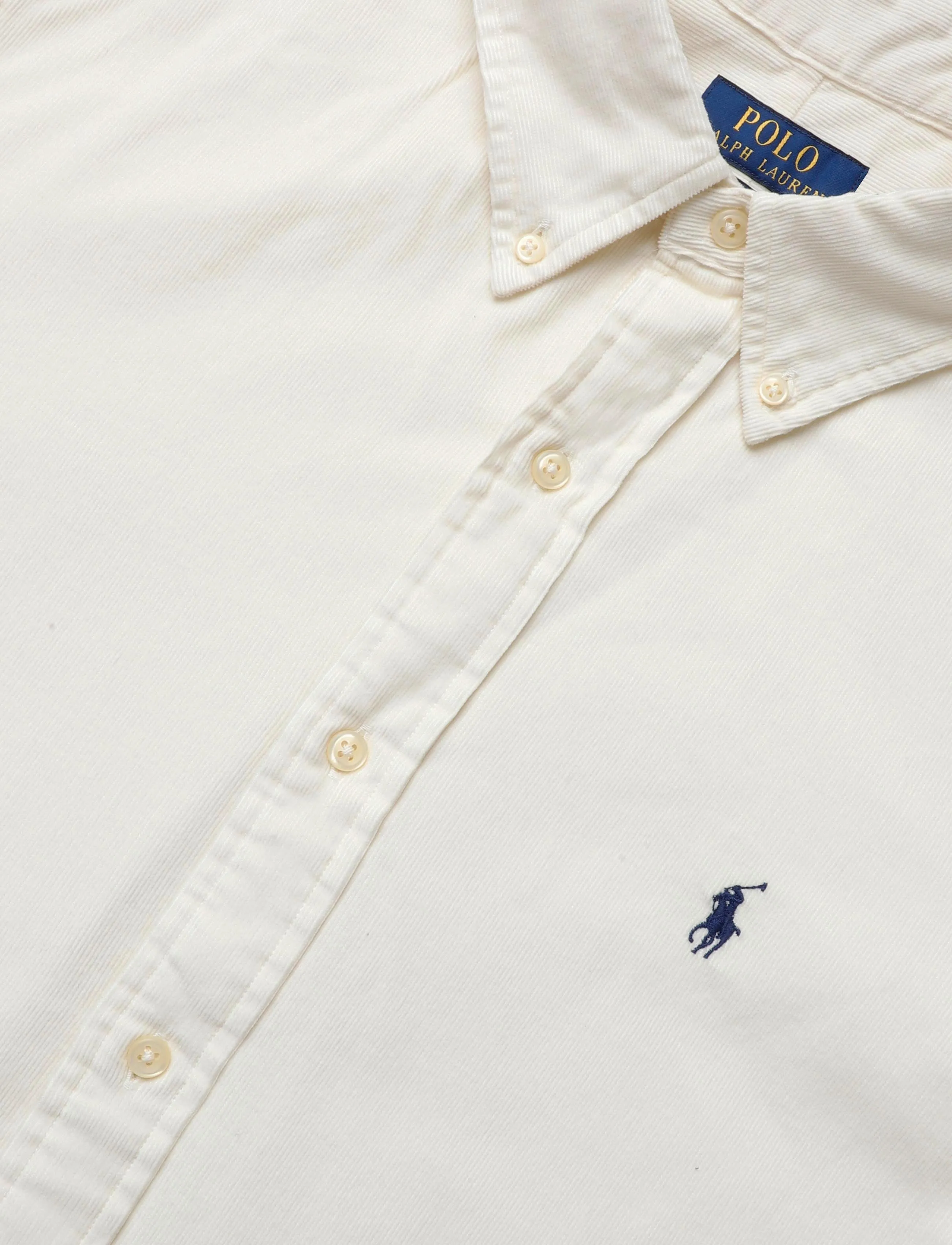 Polo Ralph Lauren - Custom Fit Corduroy Shirt - cordhemden - clubhouse cream - 2