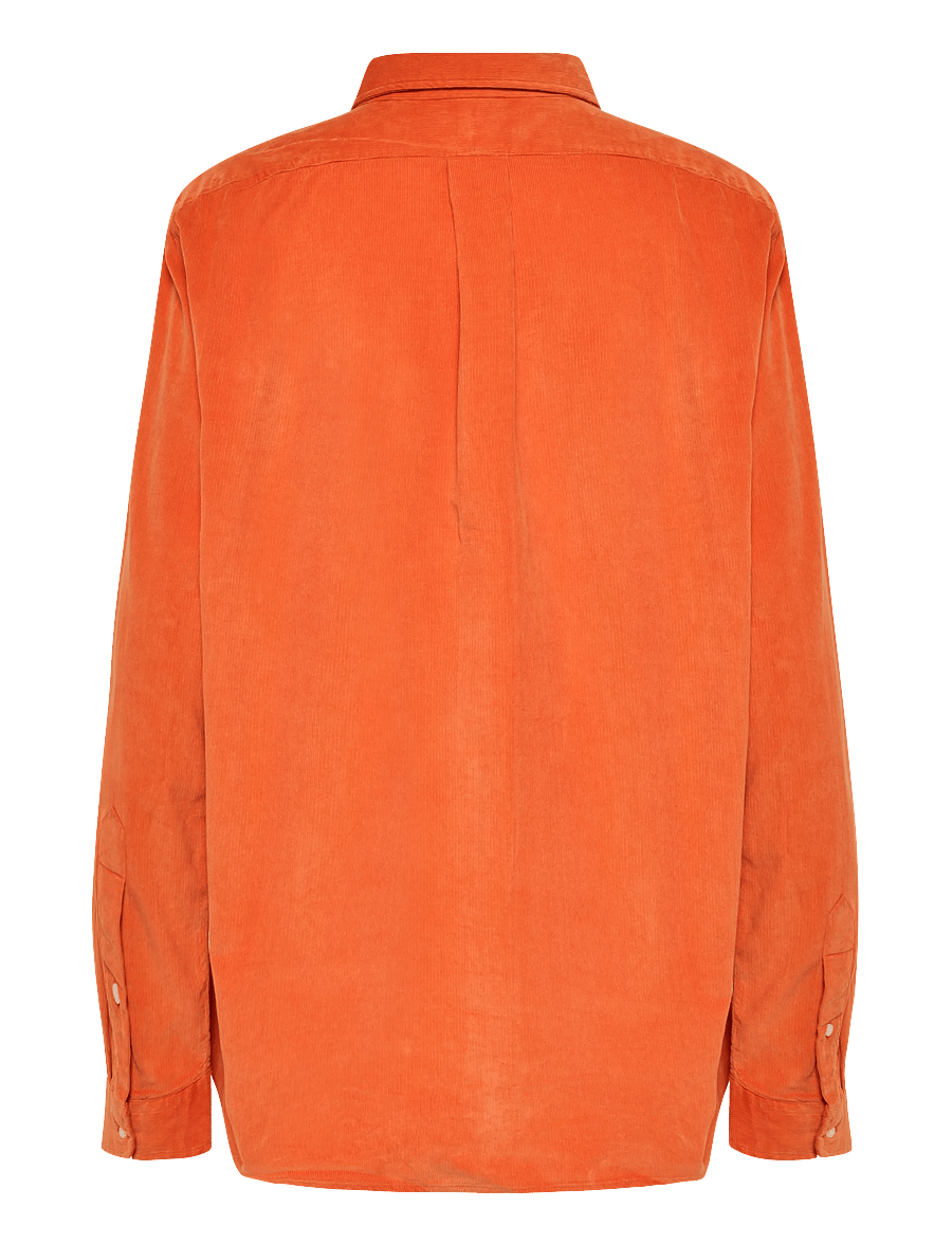 Polo Ralph Lauren - Custom Fit Corduroy Shirt - corduroy shirts - college orange w - 1