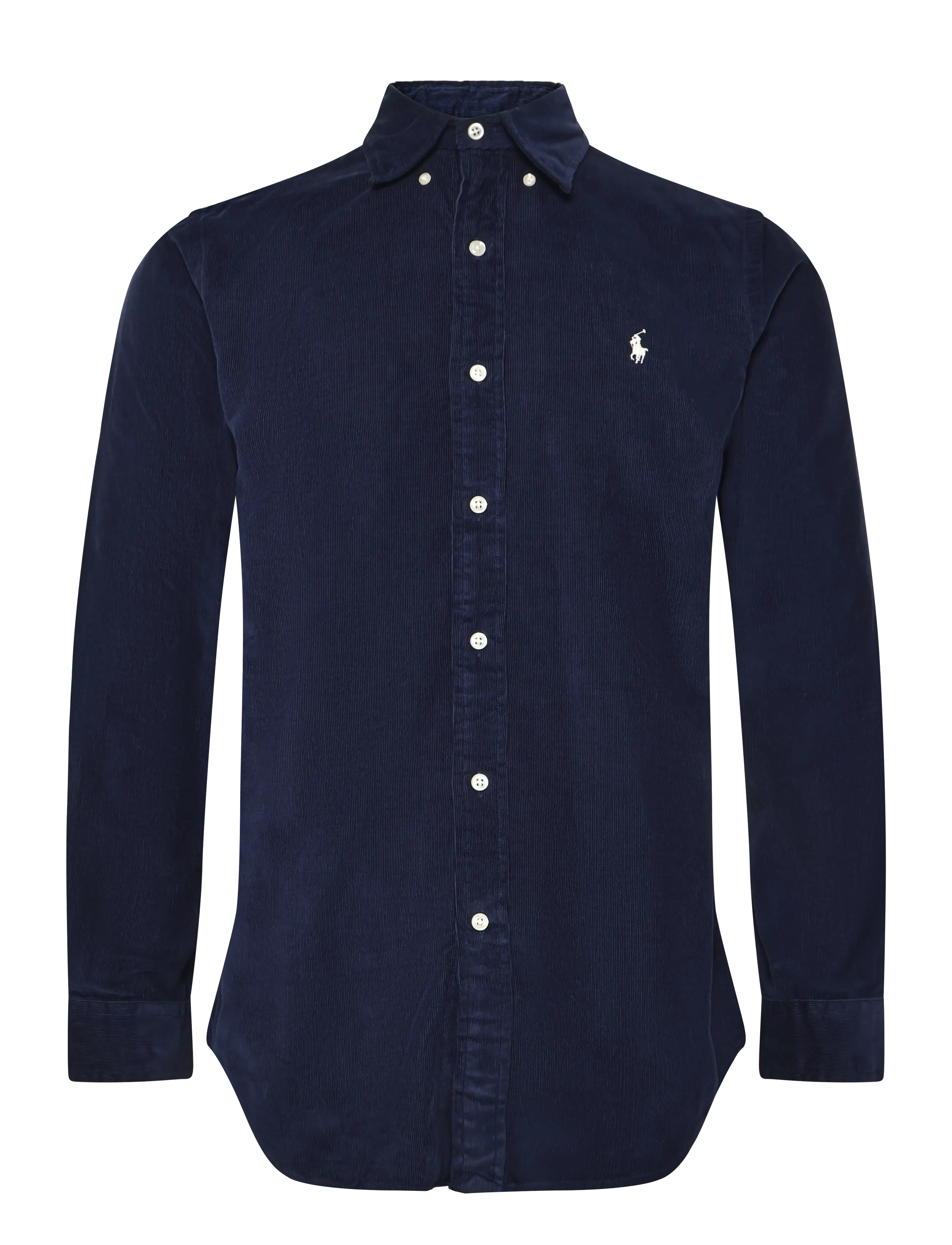 Polo Ralph Lauren Custom Fit Corduroy Shirt - Corduroy shirts - NEWPORT NAVY W/ W / navy