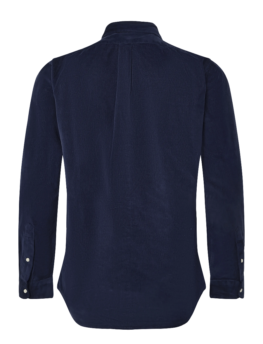 Polo Ralph Lauren - Custom Fit Corduroy Shirt - corduroy shirts - newport navy w/ w - 1