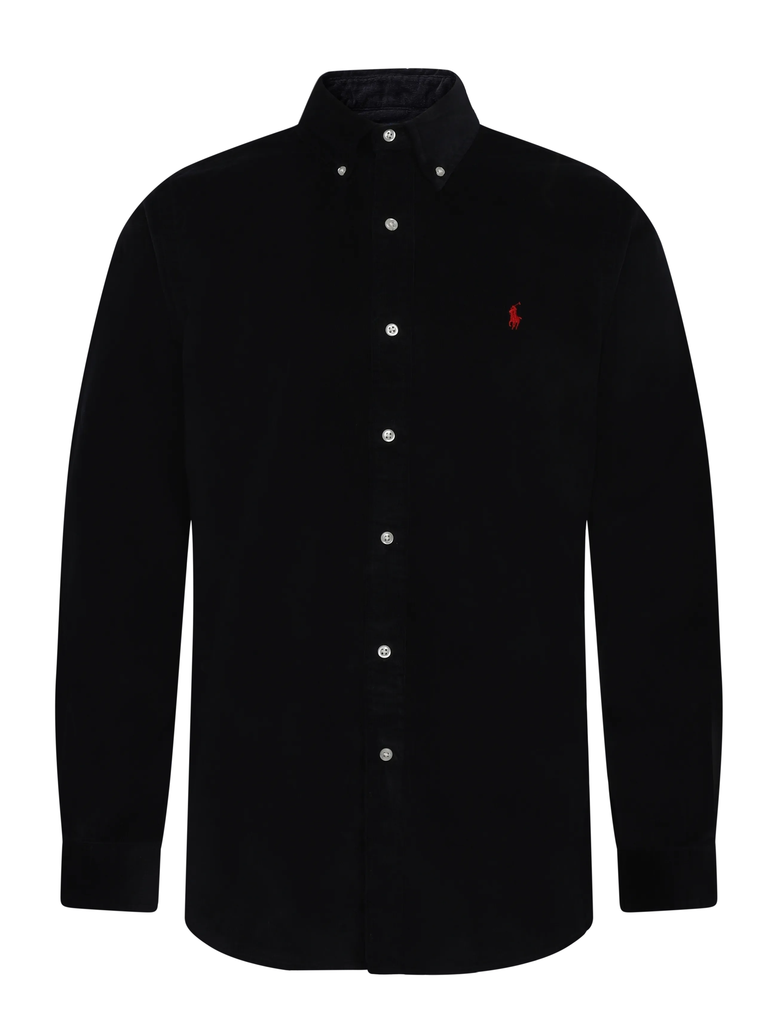 Polo Ralph Lauren Custom Fit Corduroy Shirt - Osta olukorra järgi - POLO BLACK / black