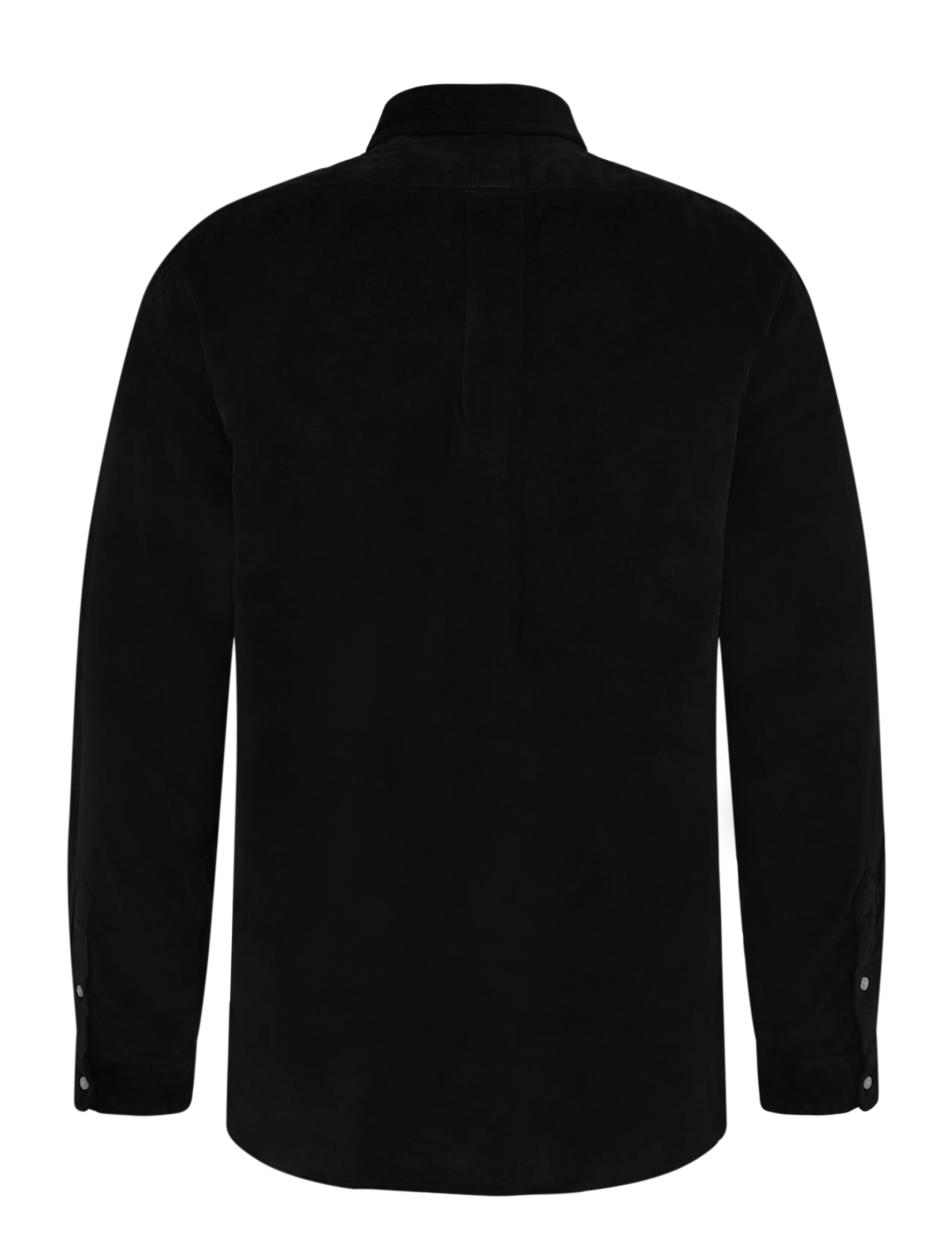 Polo Ralph Lauren - Custom Fit Corduroy Shirt - velvetsärgid - polo black - 1