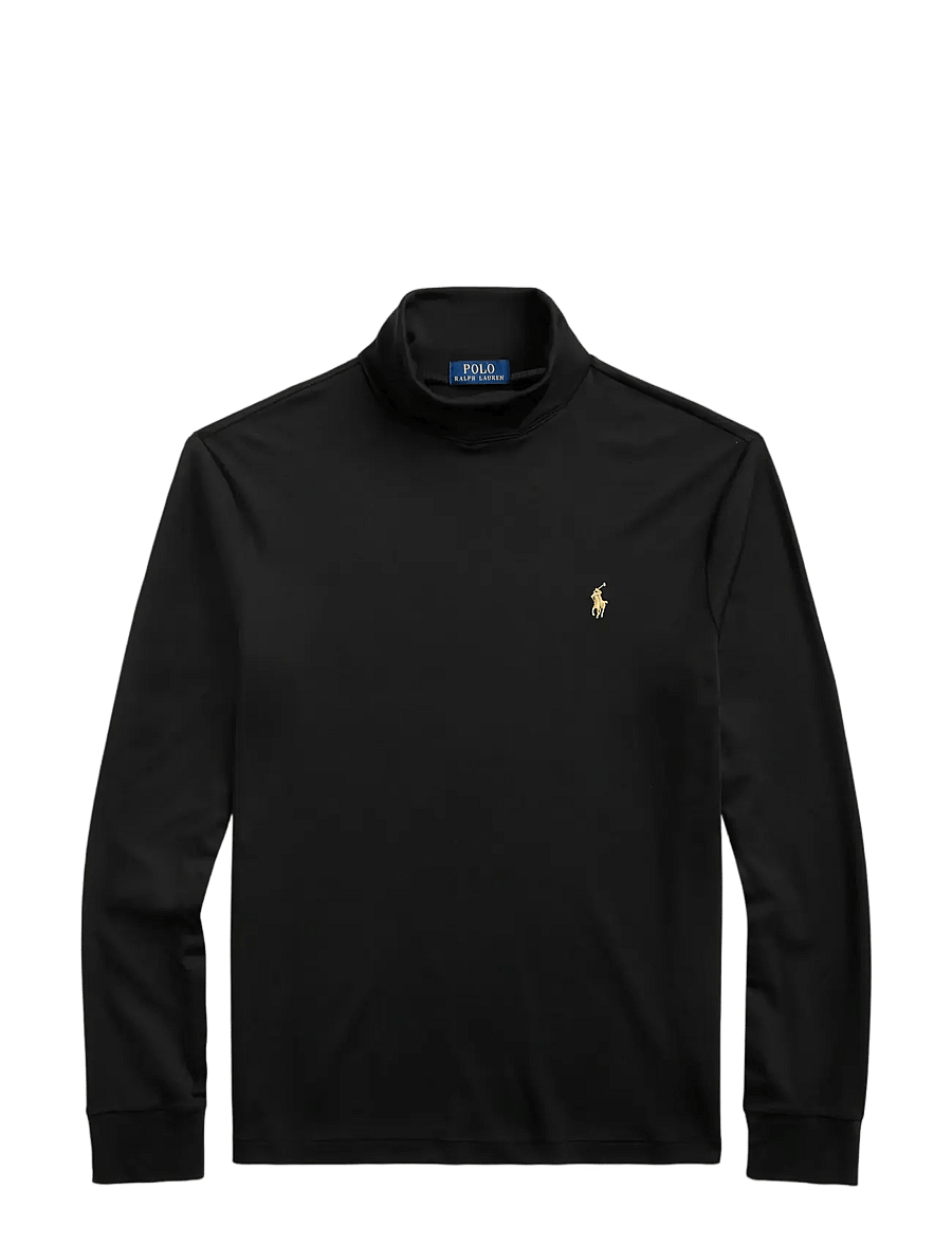 Polo Ralph Lauren - Soft Cotton Turtleneck - t-shirts à manches longues - polo black - 1