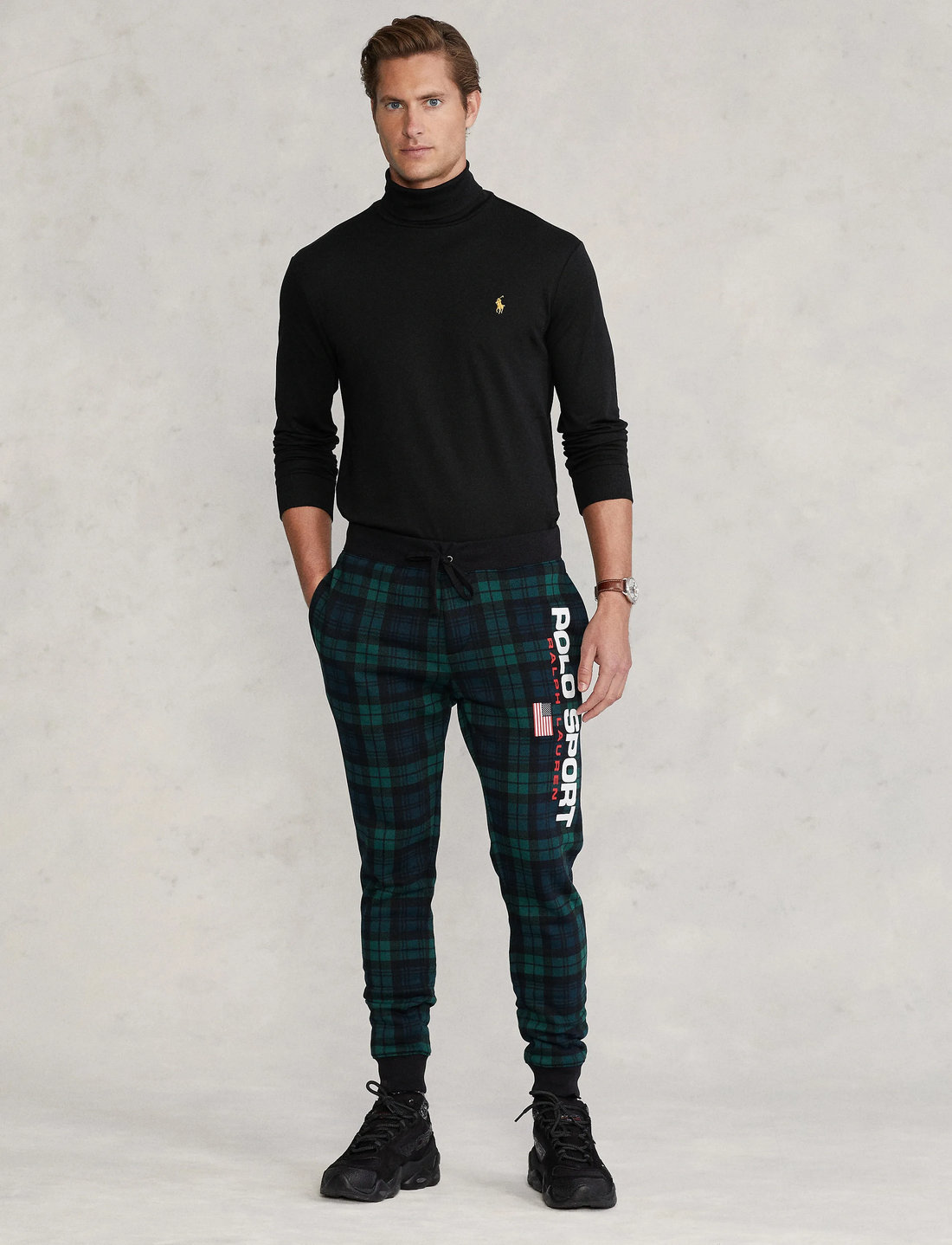 Polo shirt with turtleneck hotsell