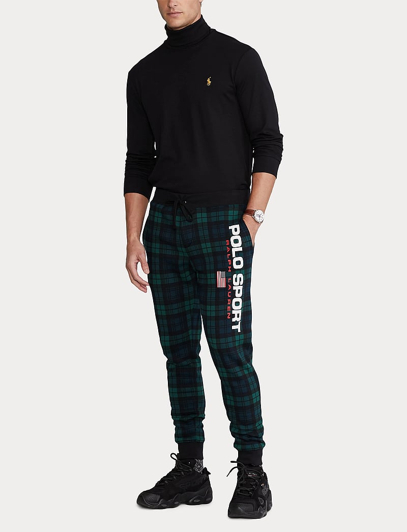 Polo Ralph Lauren - Soft Cotton Turtleneck - långärmade t-shirts - polo black - 4