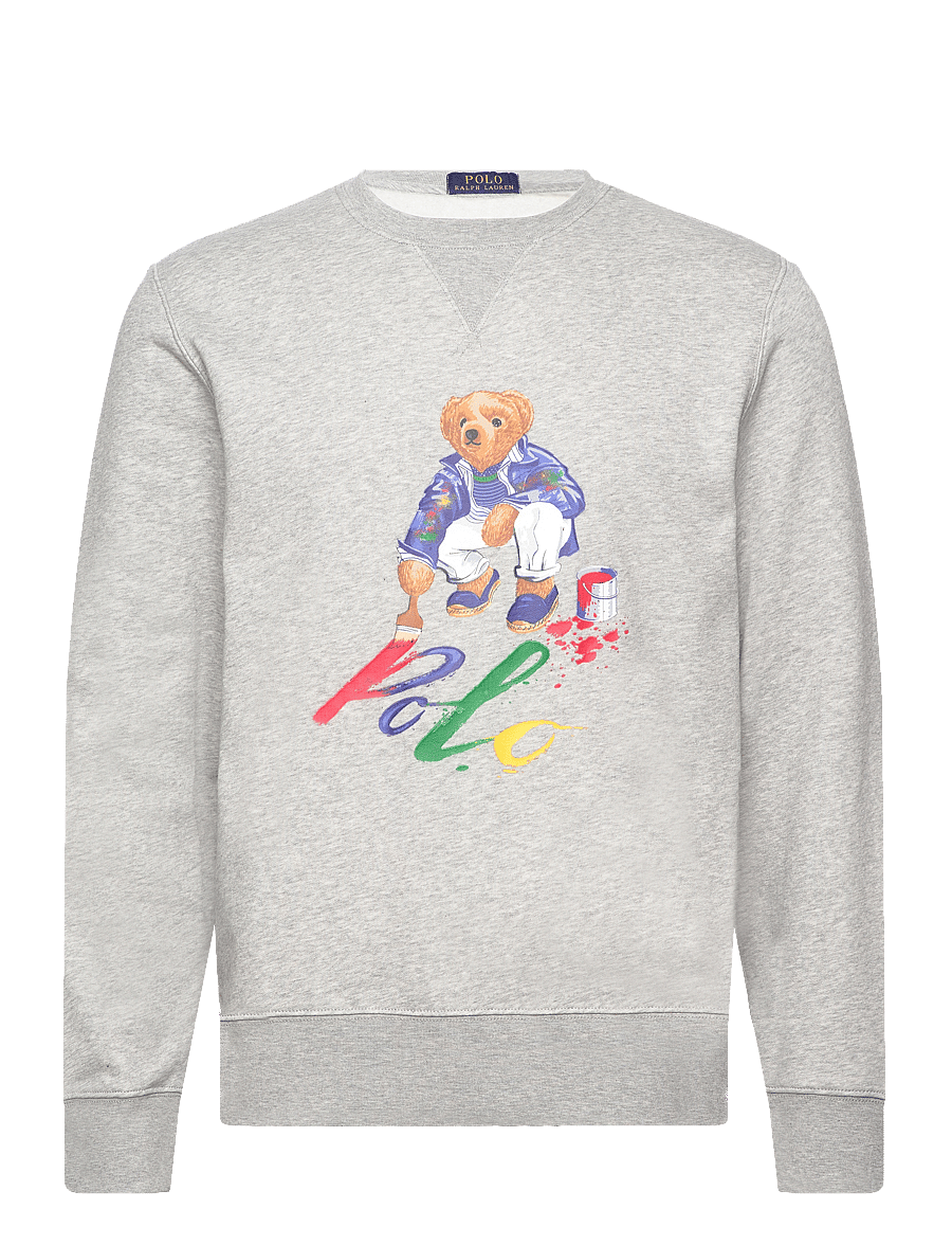 Polo Ralph Lauren - Polo Bear Fleece Sweatshirt - cr23 andover htr - 0