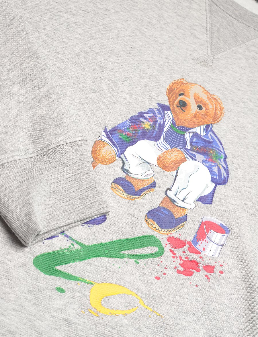 Polo Ralph Lauren - Polo Bear Fleece Sweatshirt - cr23 andover htr - 2