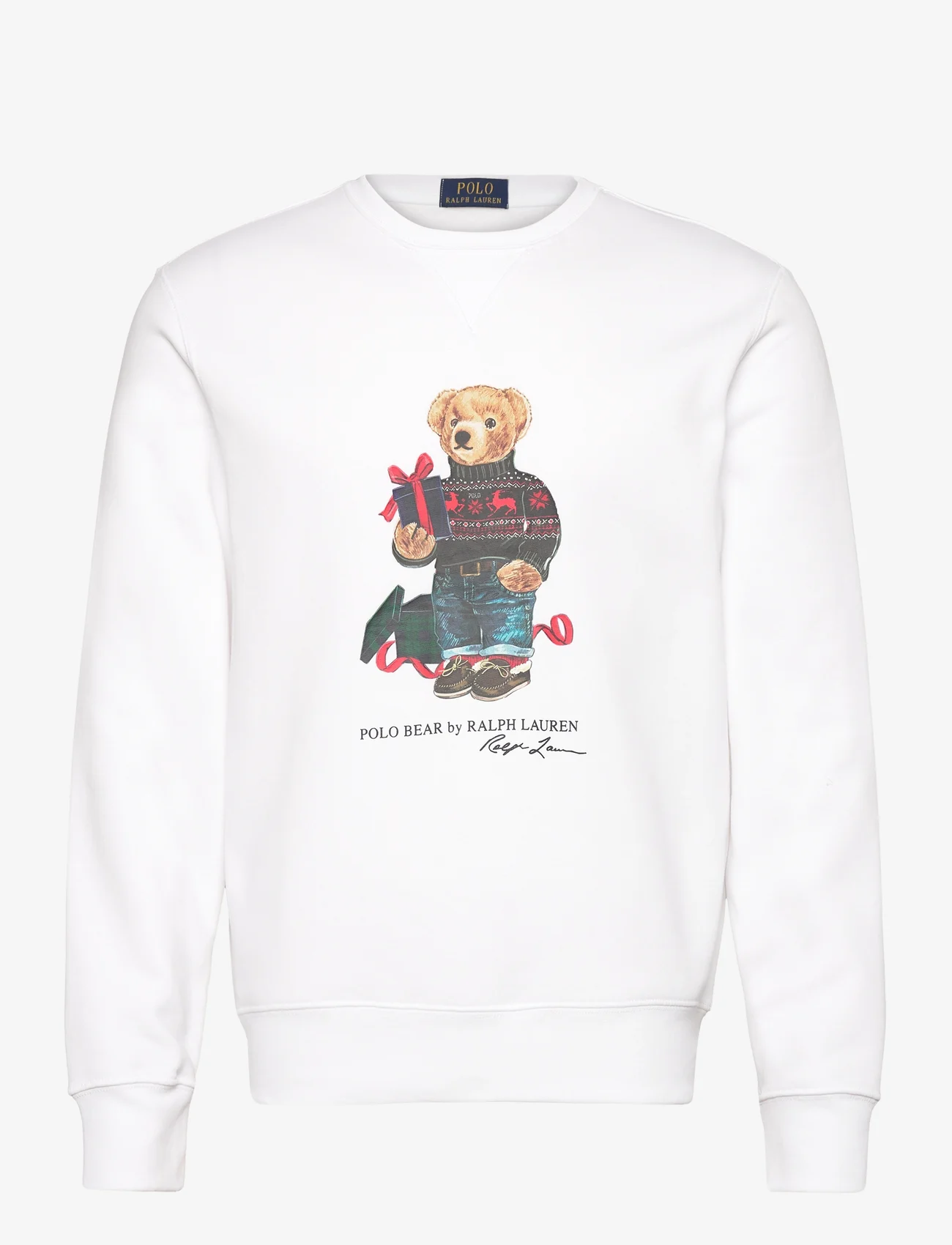 Polo Ralph Lauren - Polo Bear Fleece Sweatshirt - gimtadienio dovanos - fa23 white gift b - 0
