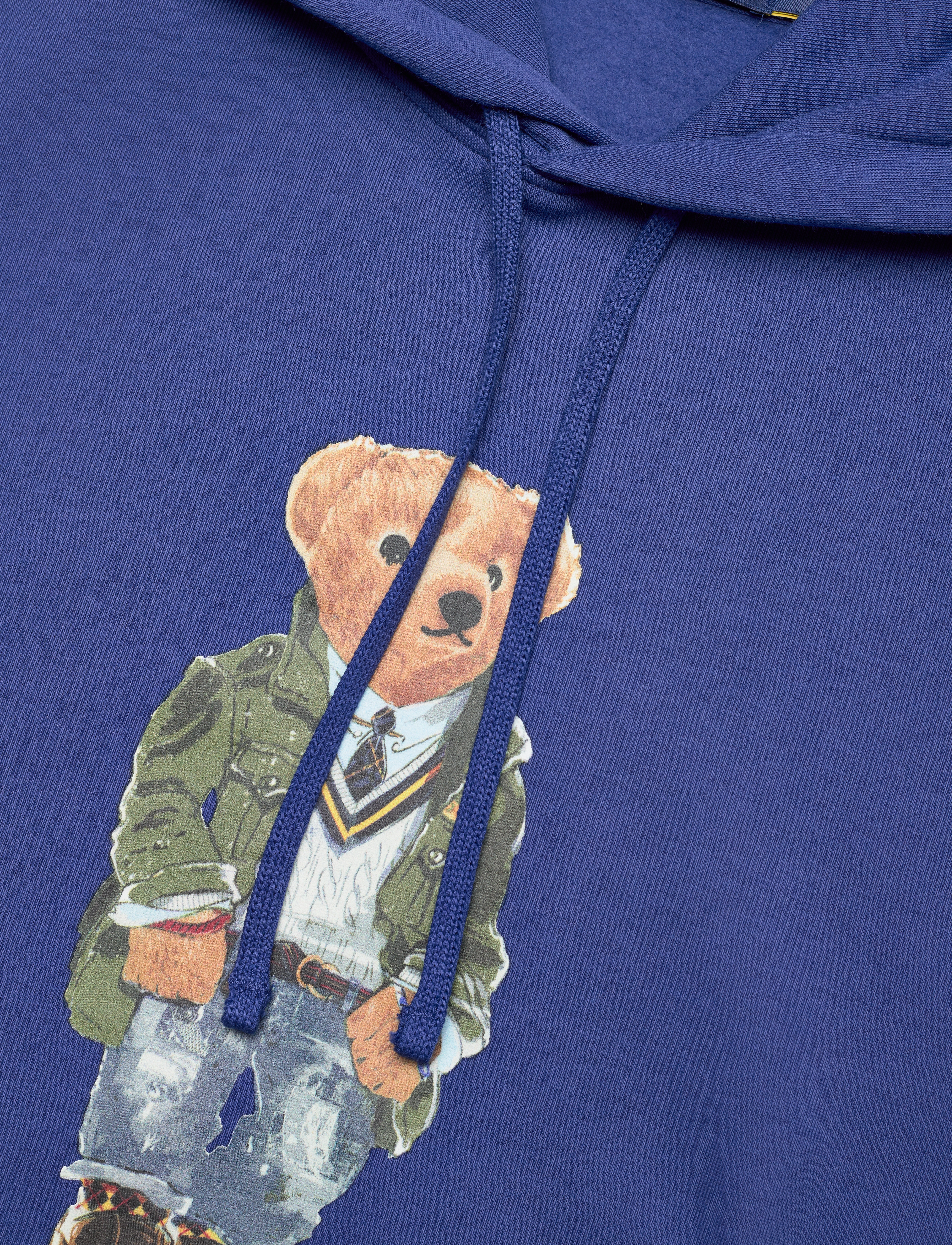 Polo Ralph Lauren - Polo Bear Fleece Hoodie - sp24 beach royal - 2