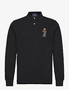 Custom Slim Fit Polo Bear Polo Shirt, Polo Ralph Lauren