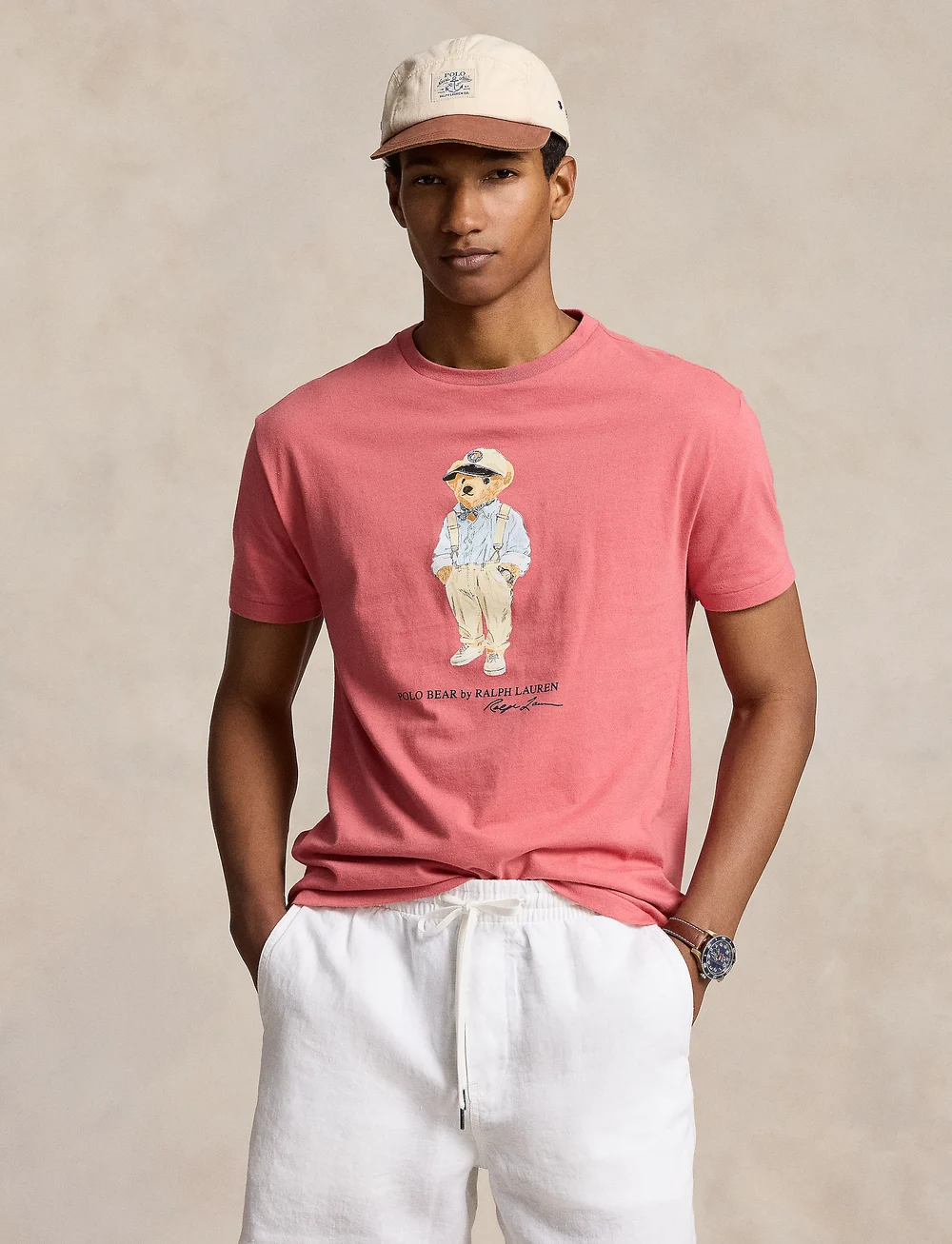 Polo Ralph Lauren Classic Fit Polo Bear Jersey T shirt Short sleeved t shirts Boozt