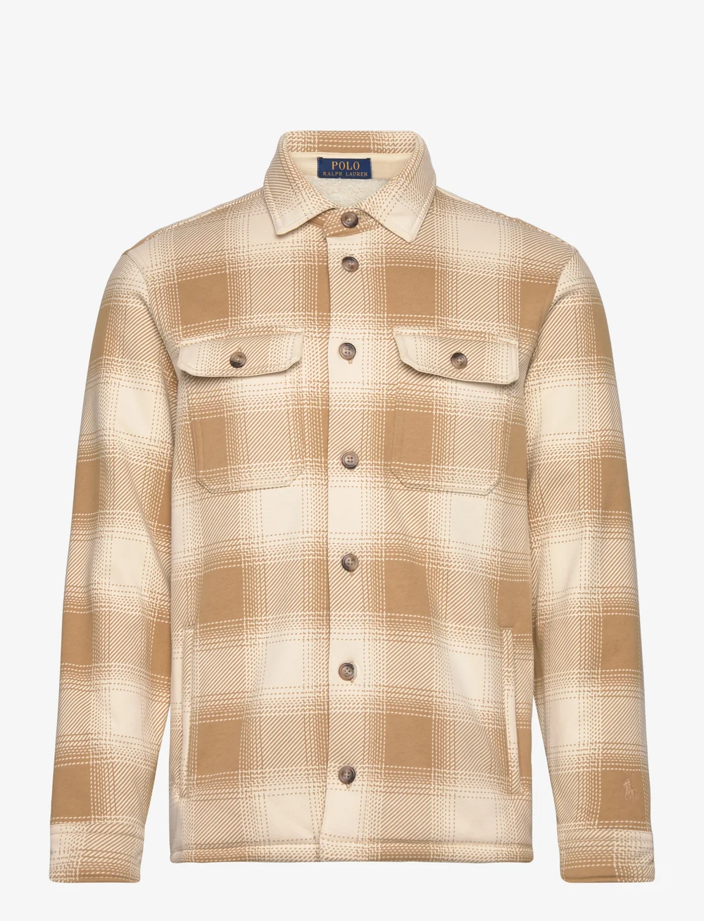 Polo Ralph Lauren Plaid Fleece Shirt Jacket Overshirts Boozt